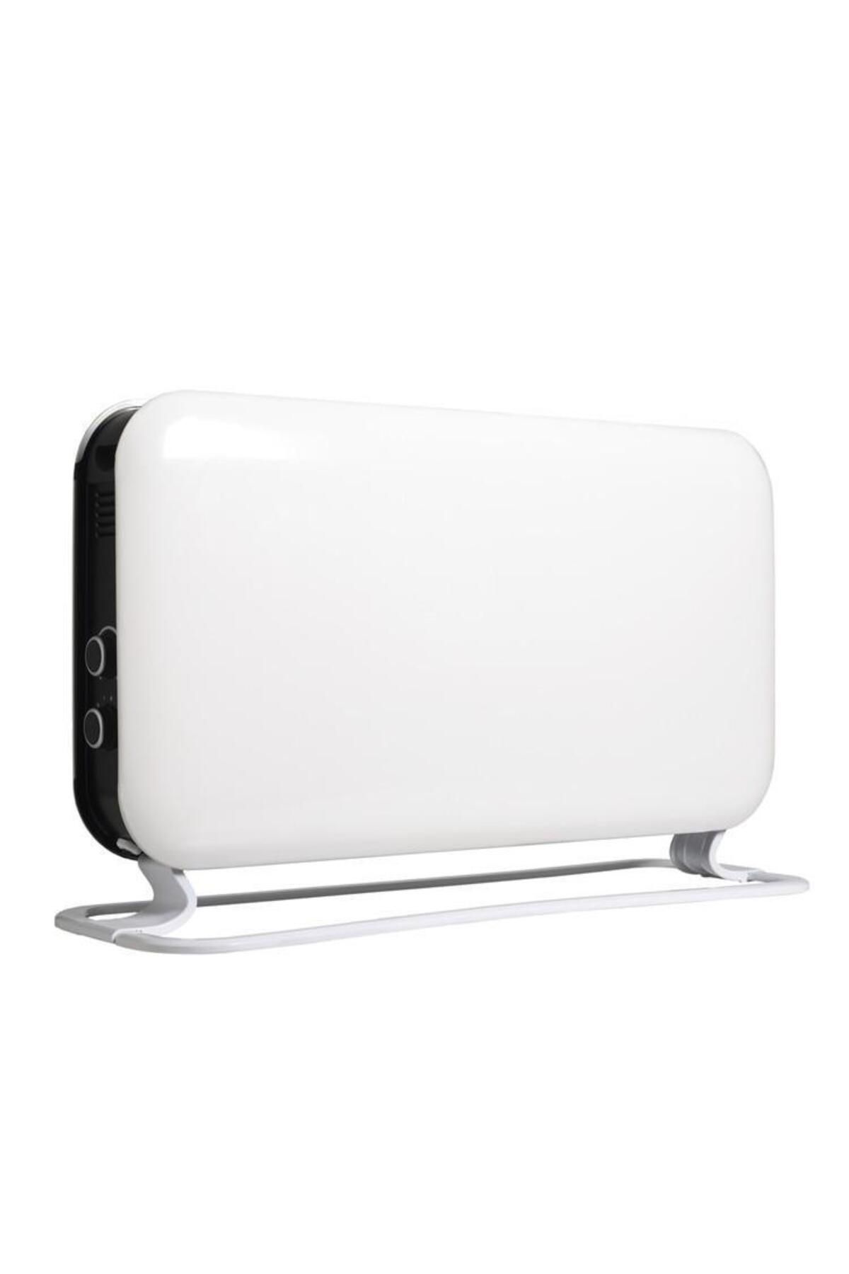 Mill-Mill Instant Mec mobile mechanical convector, 2000W, 3 settings, with steel side plates (White) 3