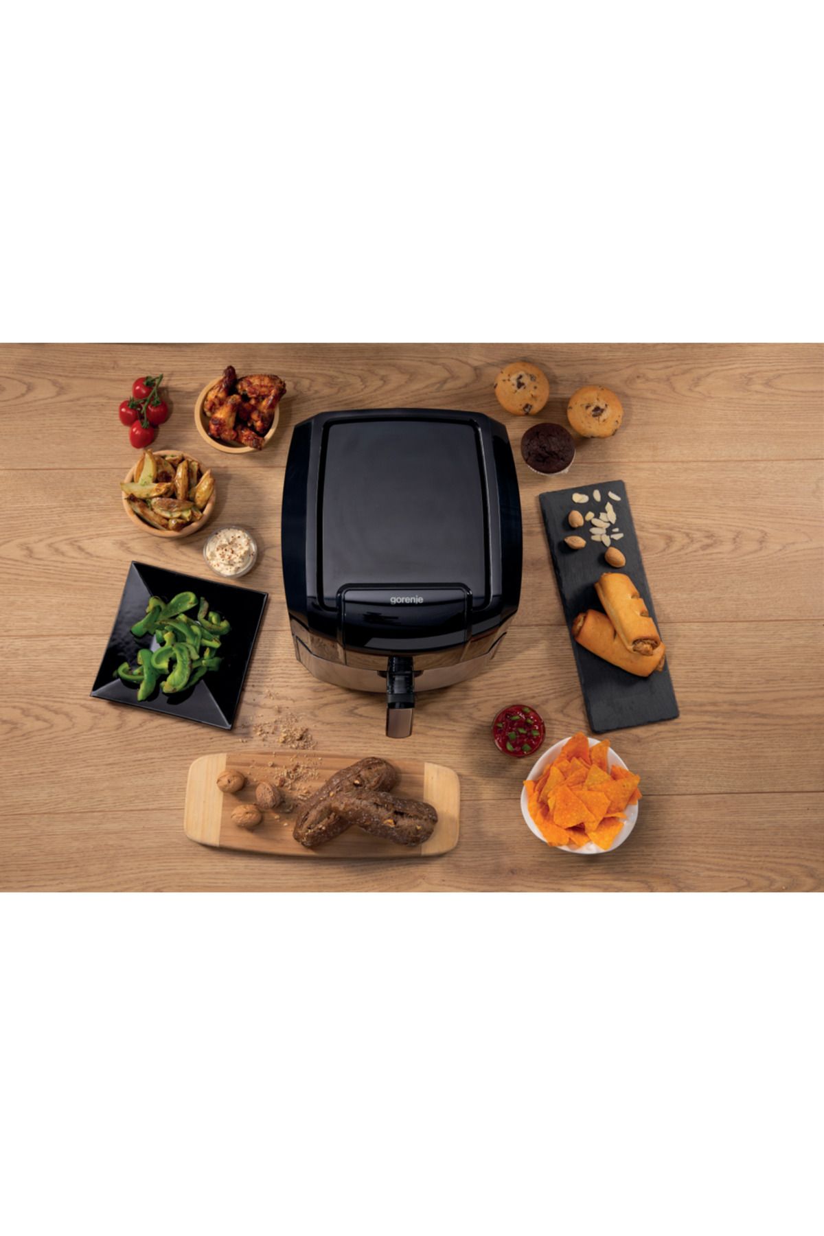 Gorenje-Gorenje AF1700DB hot air fryer, 5 l, 1700 W, Adjustable temperature 80-200 C, Touch Control 15