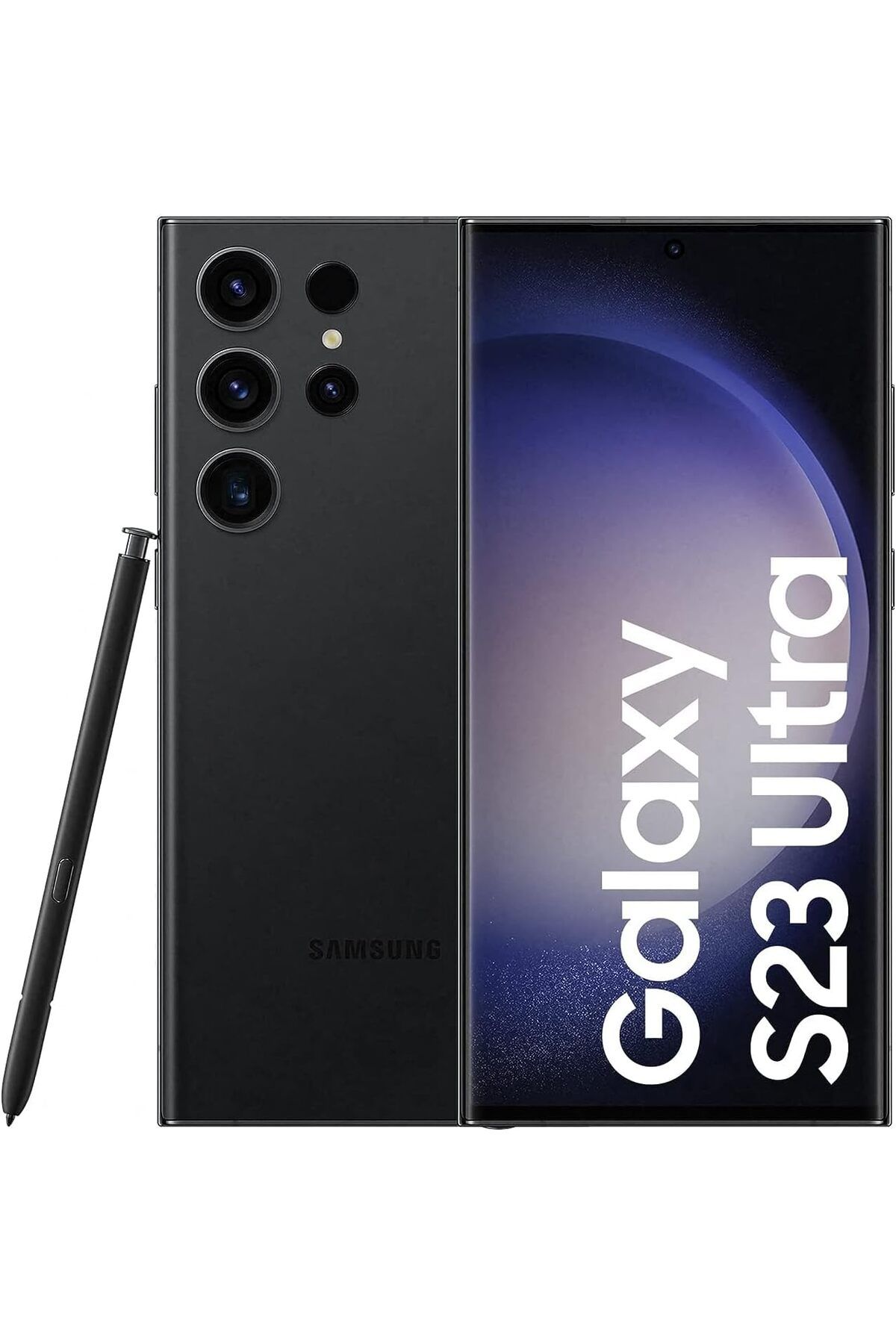 Samsung-هاتف جالاكسي إس 23 ألترا، 12 جيجابايت رام، 512 جيجابايت، أسود فانتوم، إصدار عالمي، هاتف محمول 5G، ثنائي الشريحة 1