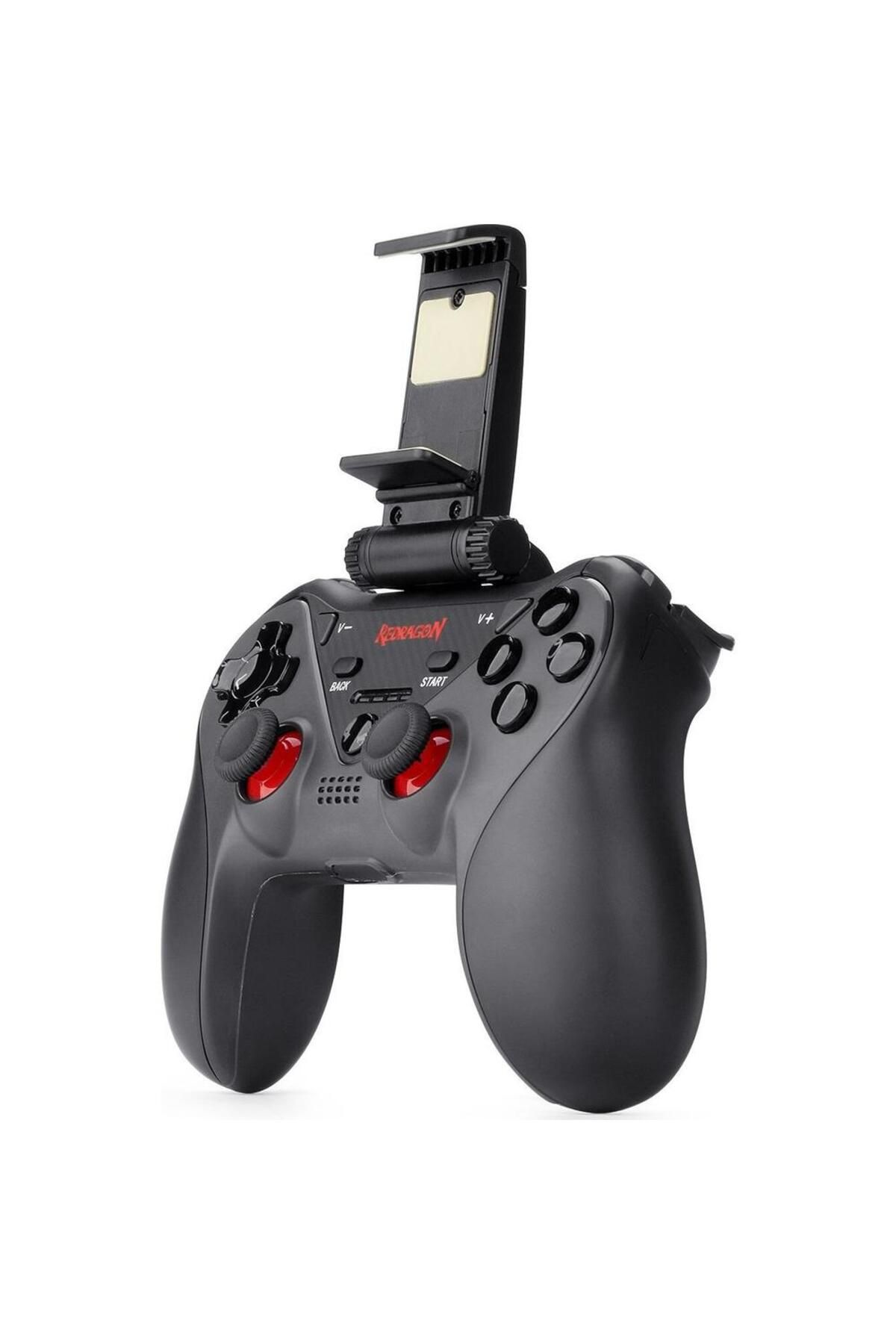 REDRAGON-Gamepad Redragon, Cu suport smartphone, Fara fir, Negru/Rosu 3