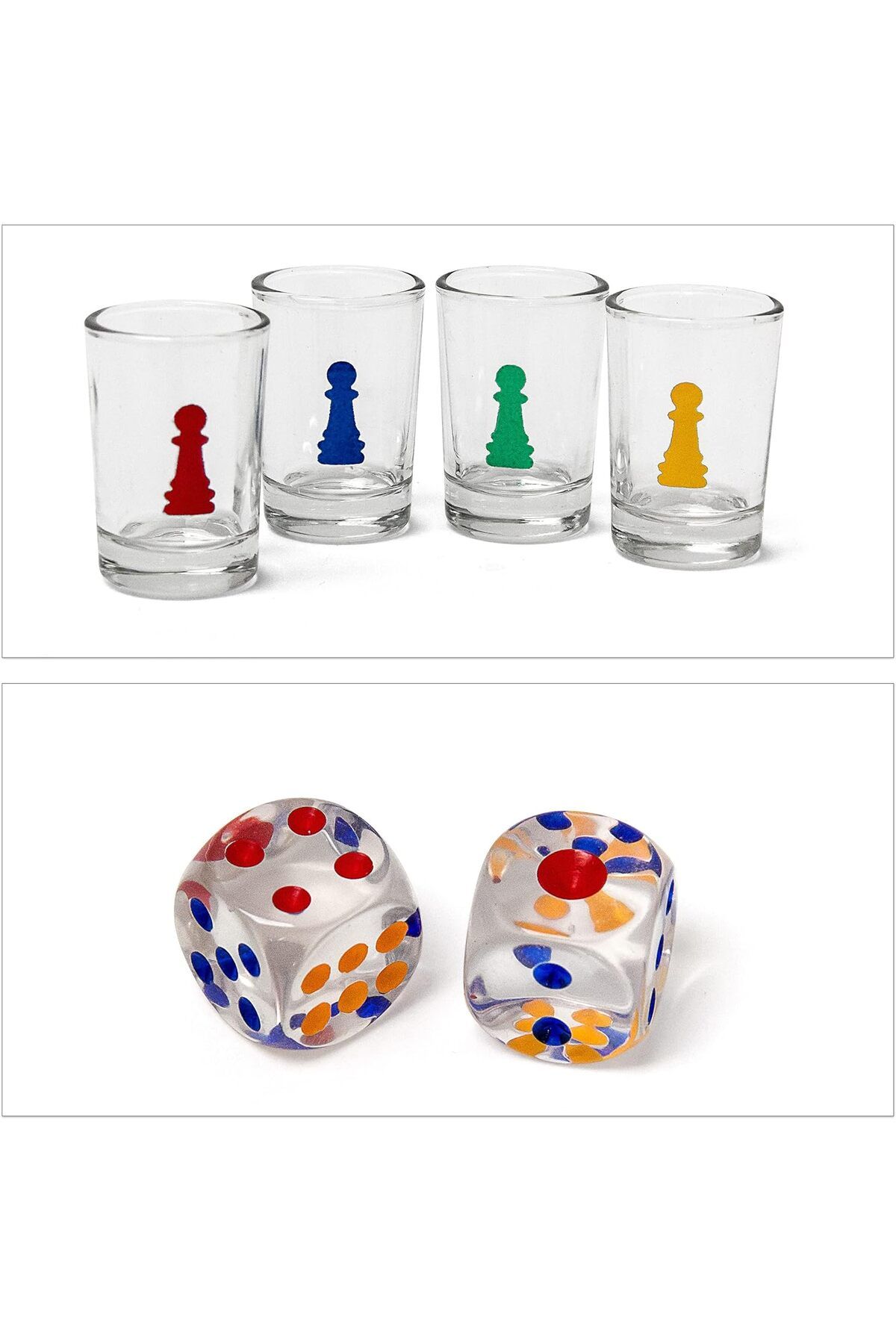 bar enthusiast-Ludo Drinking Game Set | Fun Adult Party Game | Ludo-themed Board With Shots 2