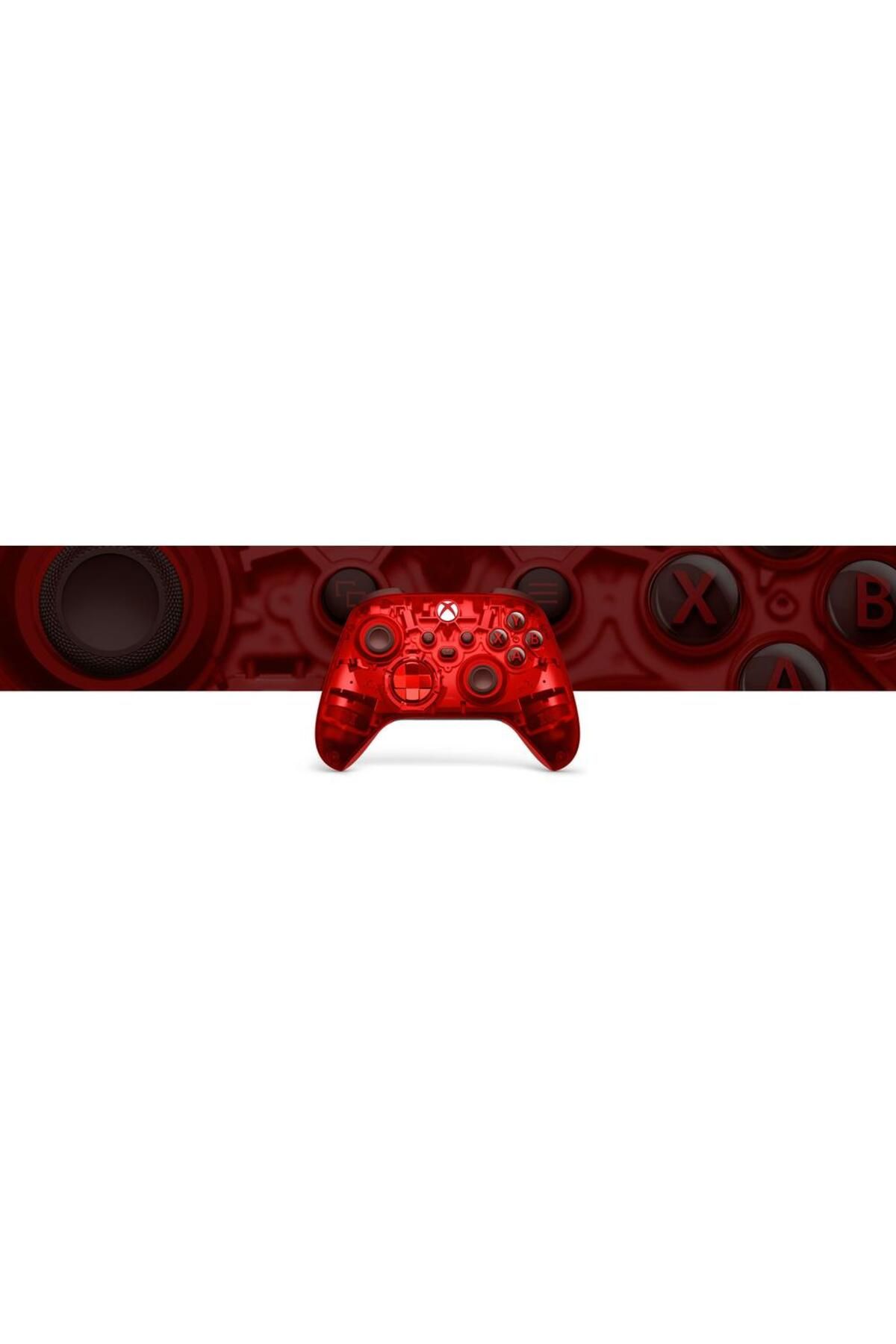 MICROSOFT-Controller Wireless Microsoft Xbox Series X/S, Pulse Cipher Special Edition (Rosu/Transparent) 6
