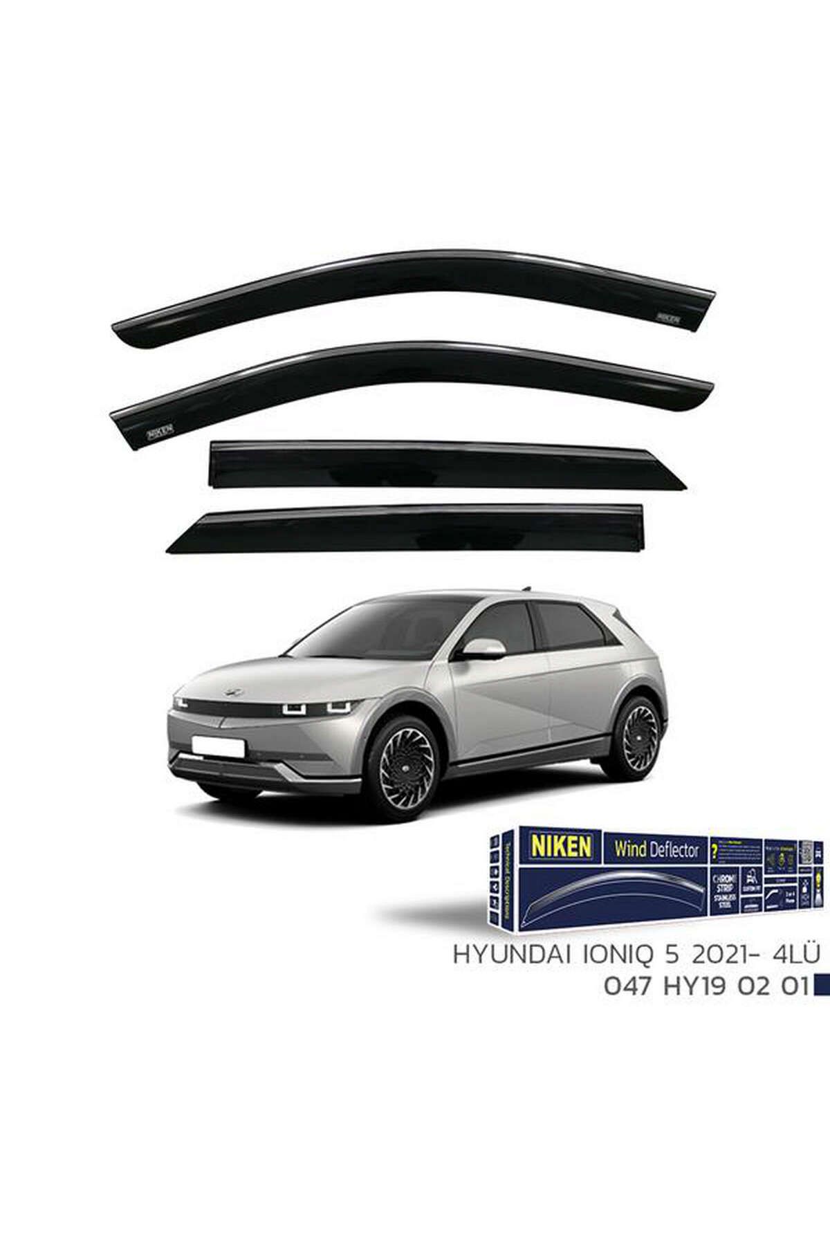 Universsal KROMLU CAM RÜZGARLIĞI HYUNDAI IONIQ 5 2021- 4L ALMLA