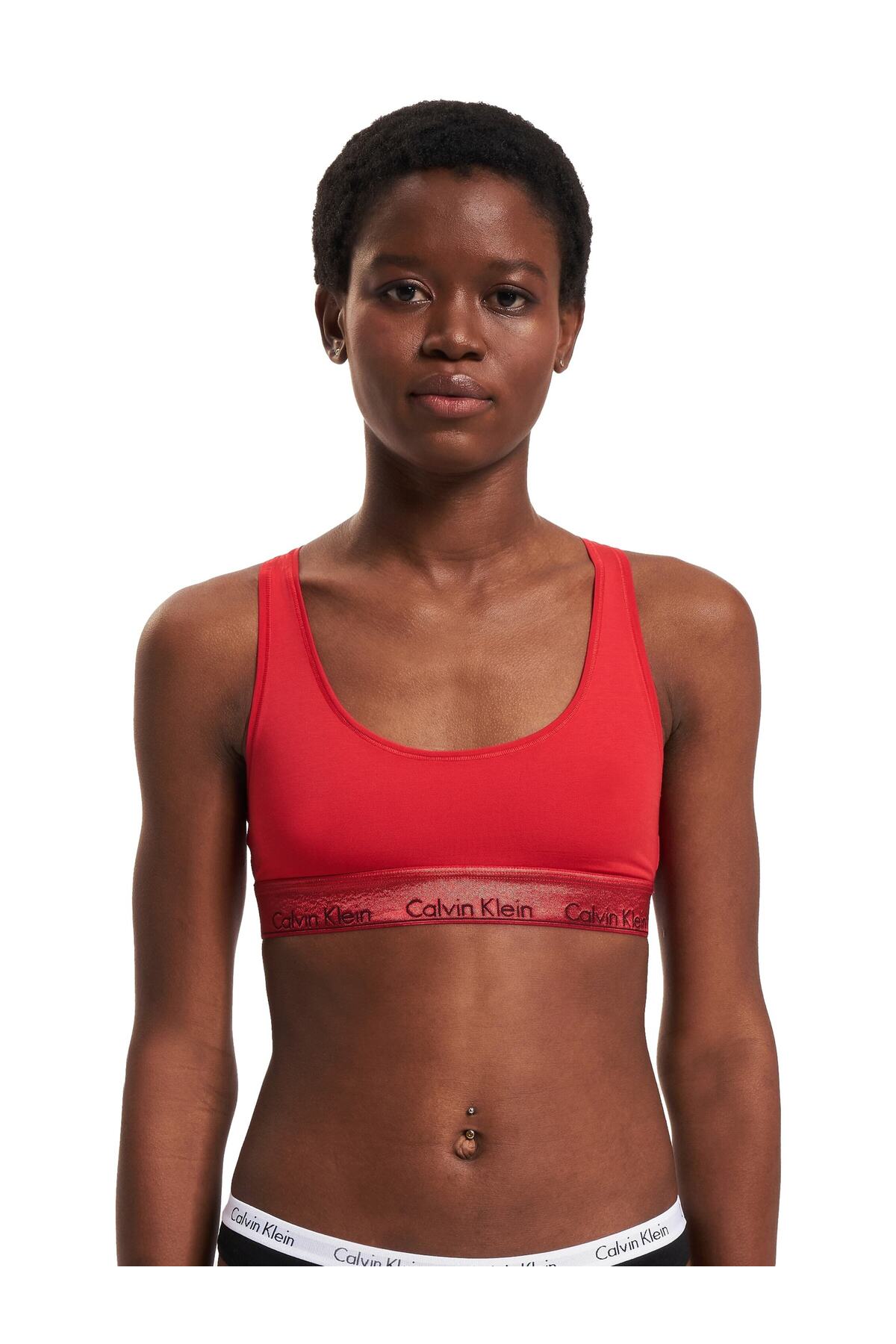 Calvin Klein Kırmızı Kadın Sütyen görsel 4