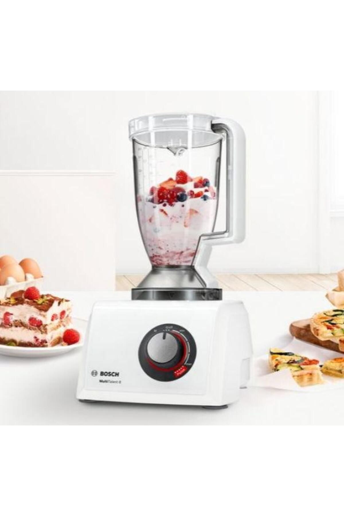 Bosch-Robot de bucatarie BOSCH MultiTalent 8 MC812W620, vas 3.9 l, blender 1.5 l, 1100 W (Alb) 4