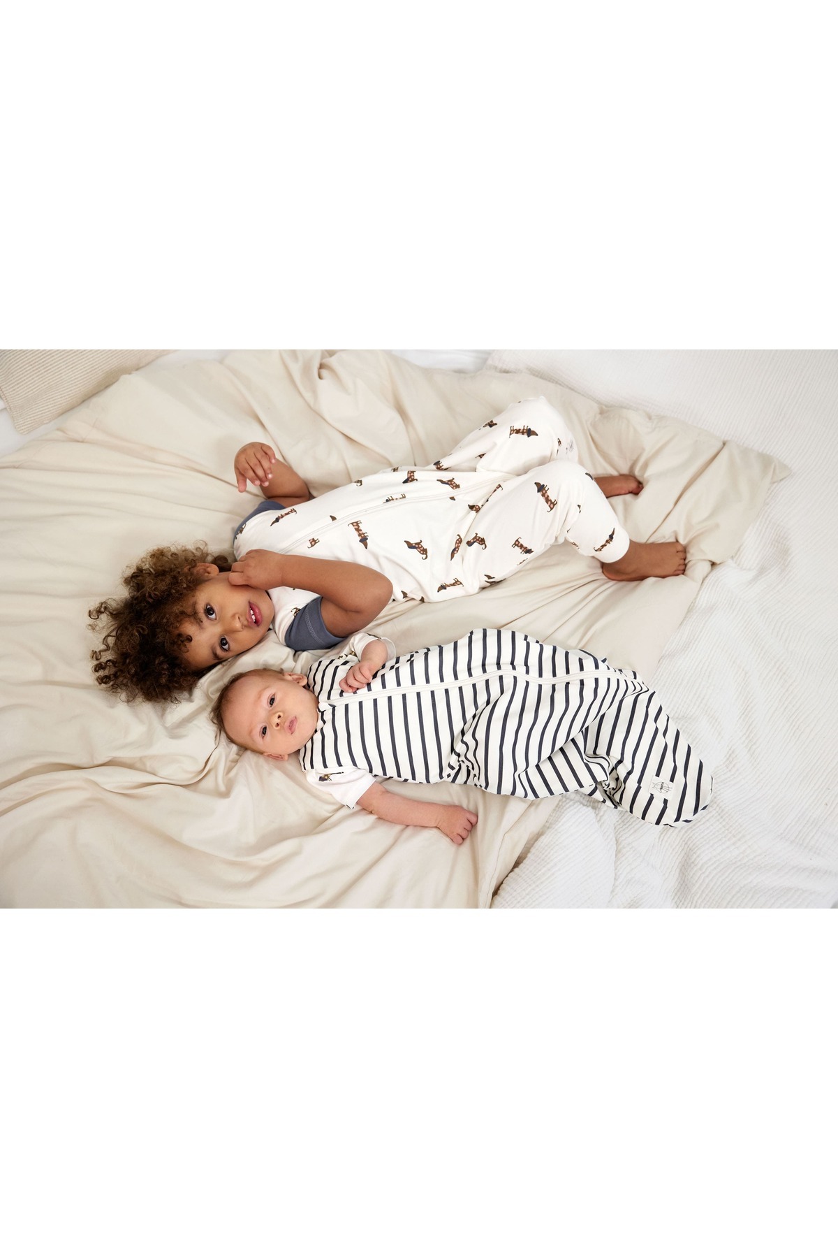 Nimini Kids-Organic Cotton 1.0 Tog Baby Kids Sleeping Bag 3