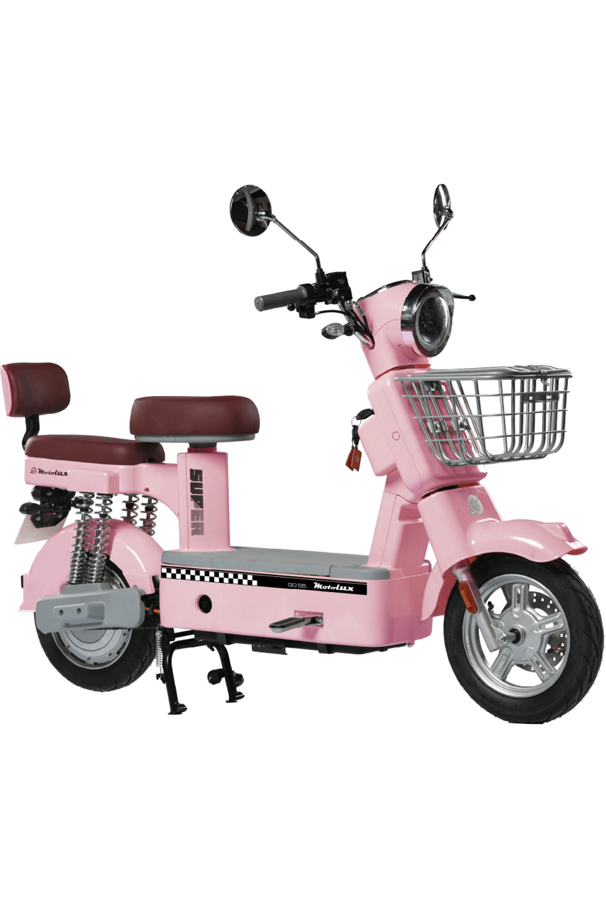 Motolux GO 55 Elektrikli Motosiklet 800W 48V-20AH - MondiMotor