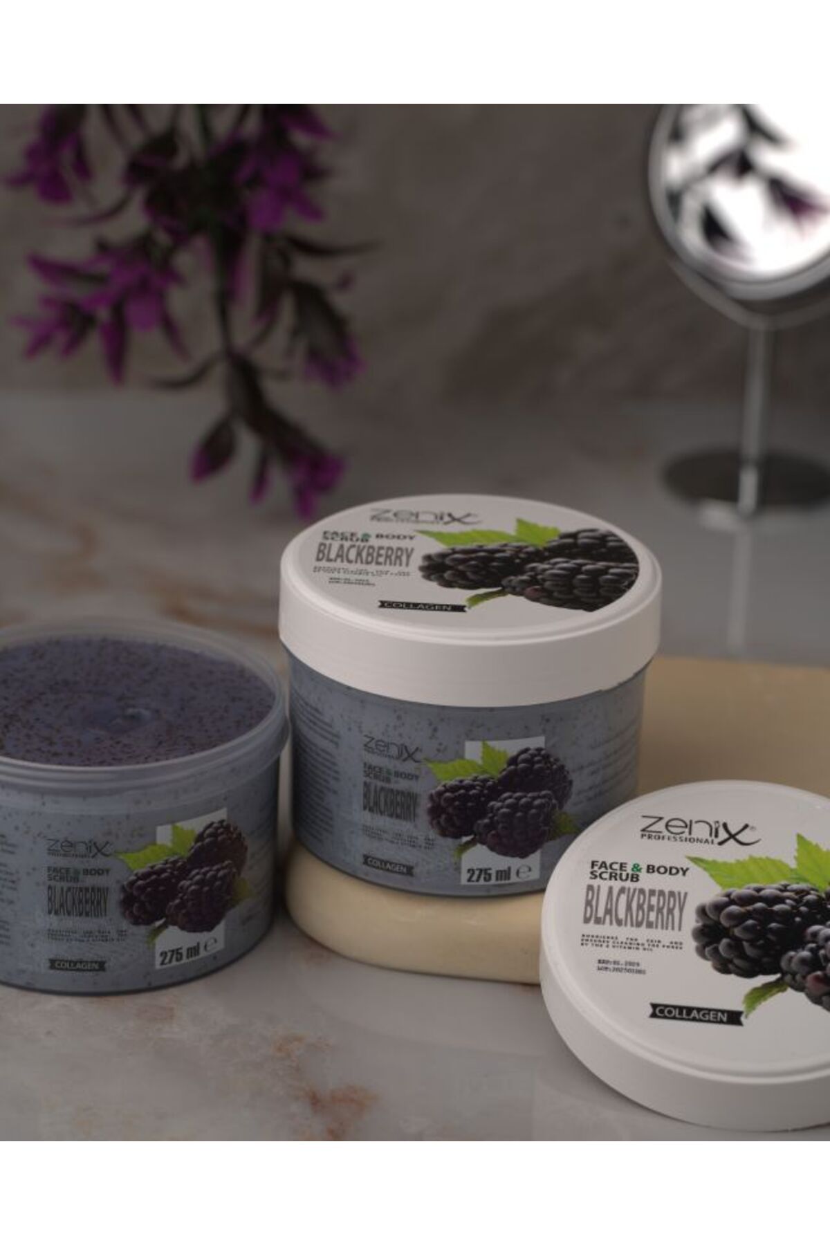 Zenix Face Body Scrub Blackberry 275 ml - Fiyatı, Yorumları