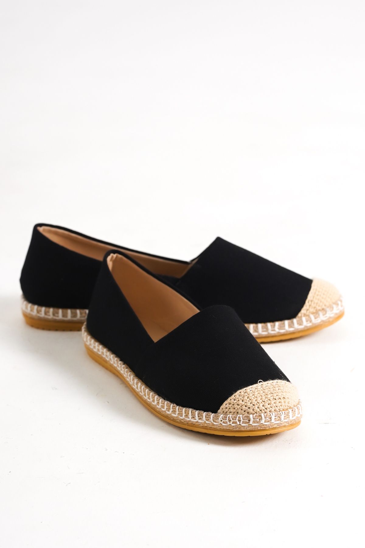 Capone Outfitters-Pasarella Leinen-Espadrille für Damen 6