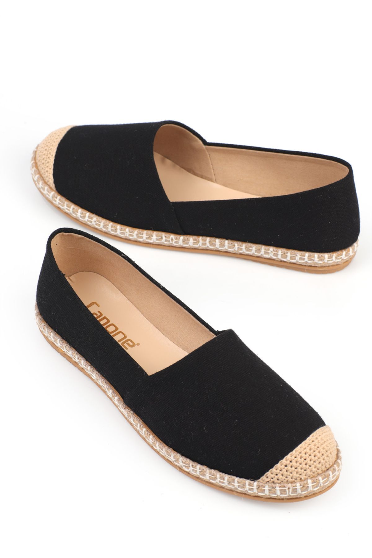 Capone Outfitters-Pasarella Leinen-Espadrille für Damen 7