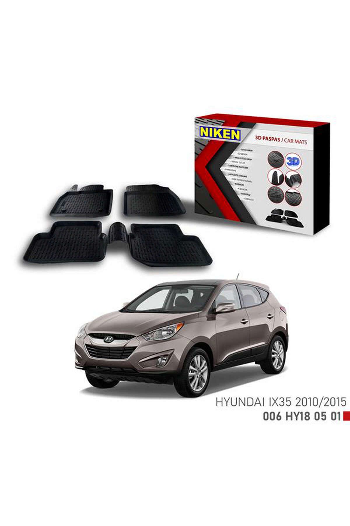 Universsal 3D PASPAS HYUNDAI IX35 2010-2015 DRSTR