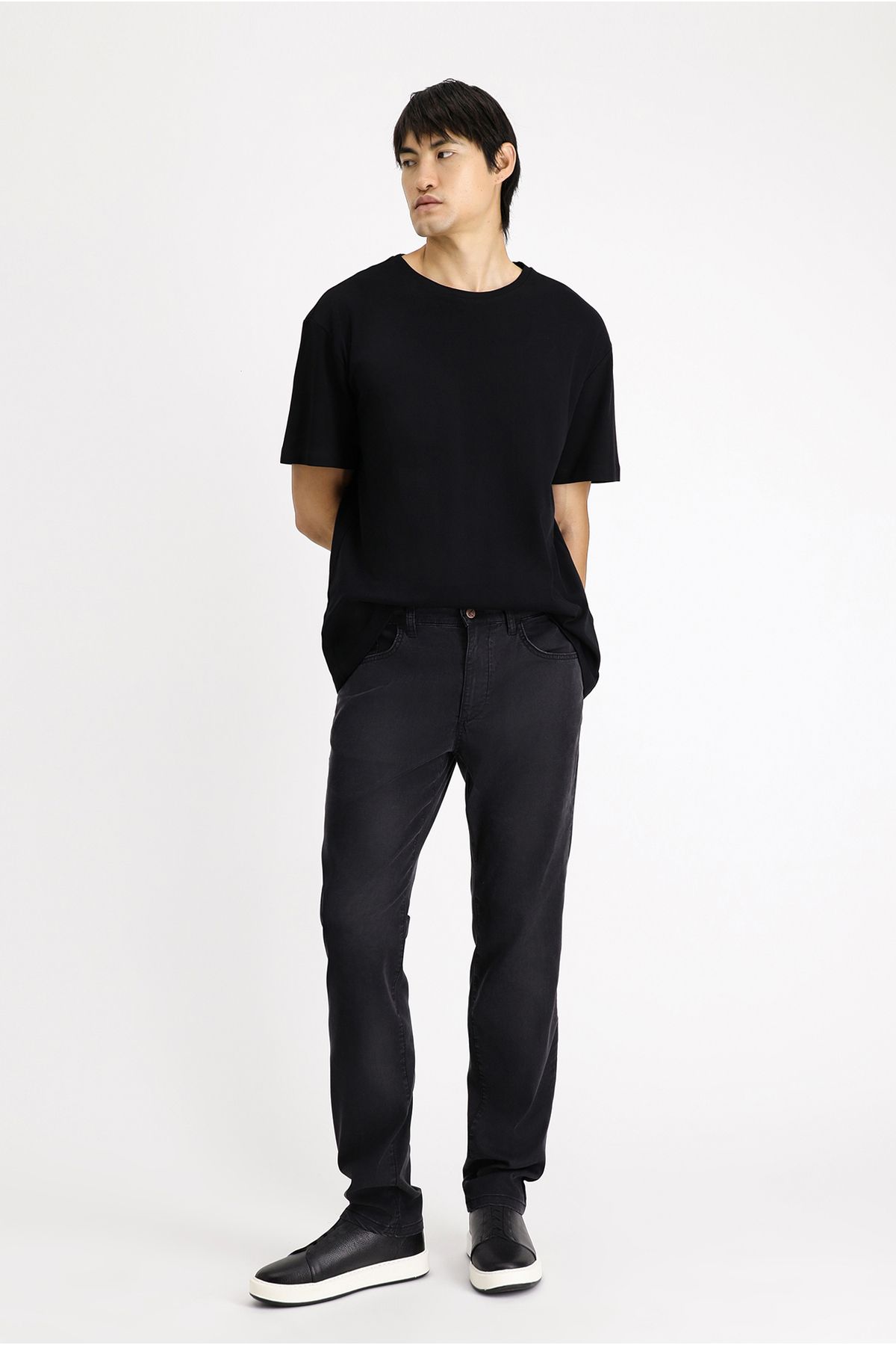 Kiğılı Regular Fit Likralı Denim Look Pantolon