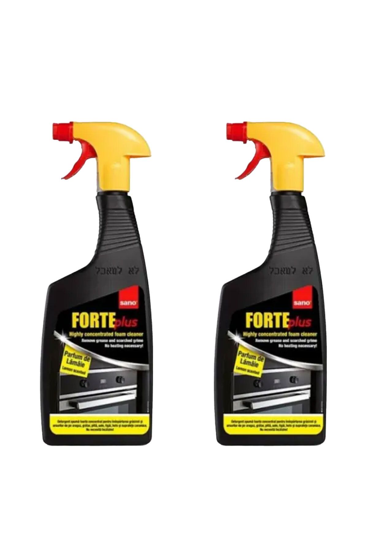 Sano Degresant spumant Forte Plus cu lămâie, 500 ml x 2 buc.