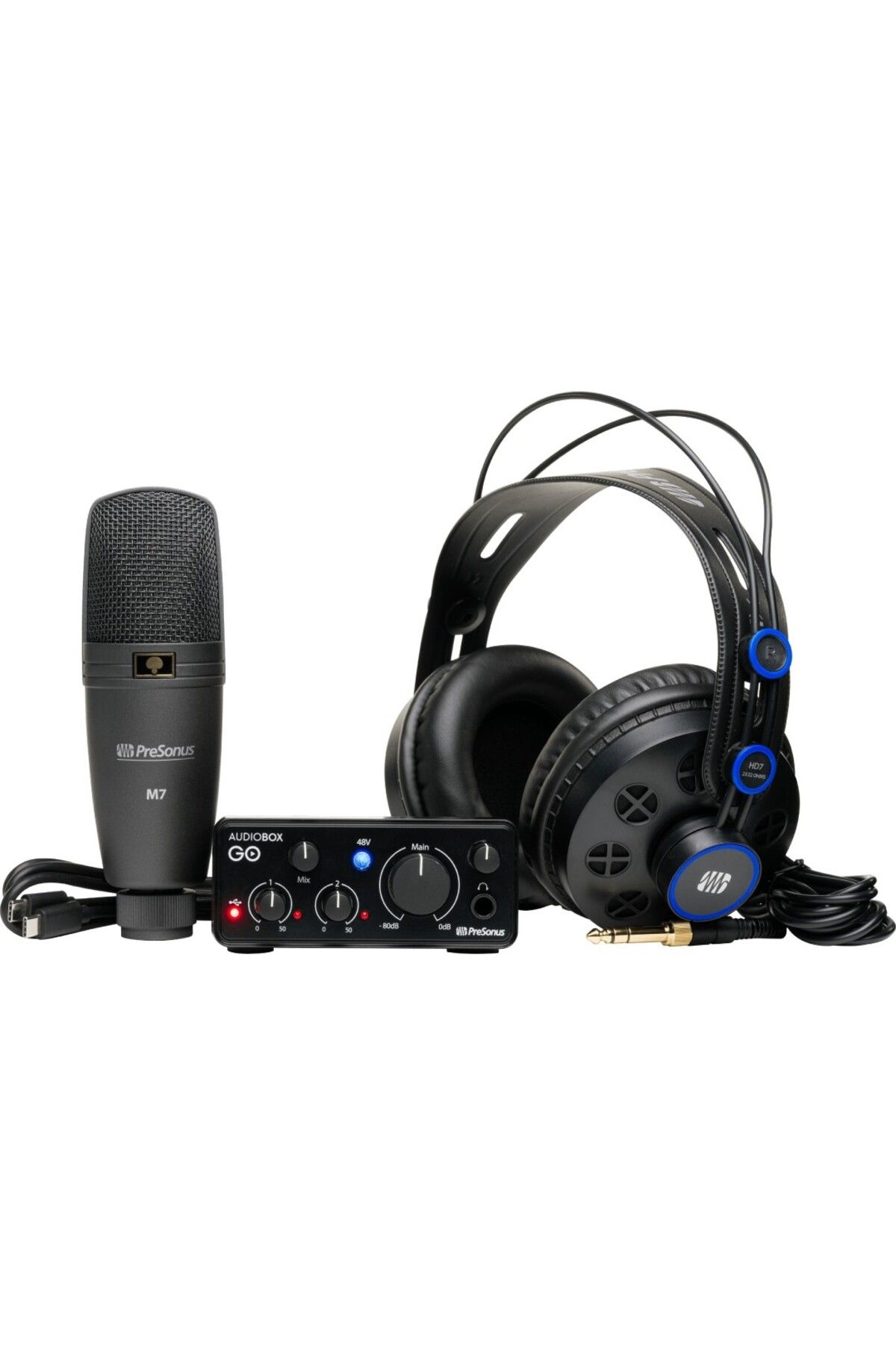 PRESONUS Audiobox Go Creator Bundle Ses Kartı Mikrofon Kulaklık Seti