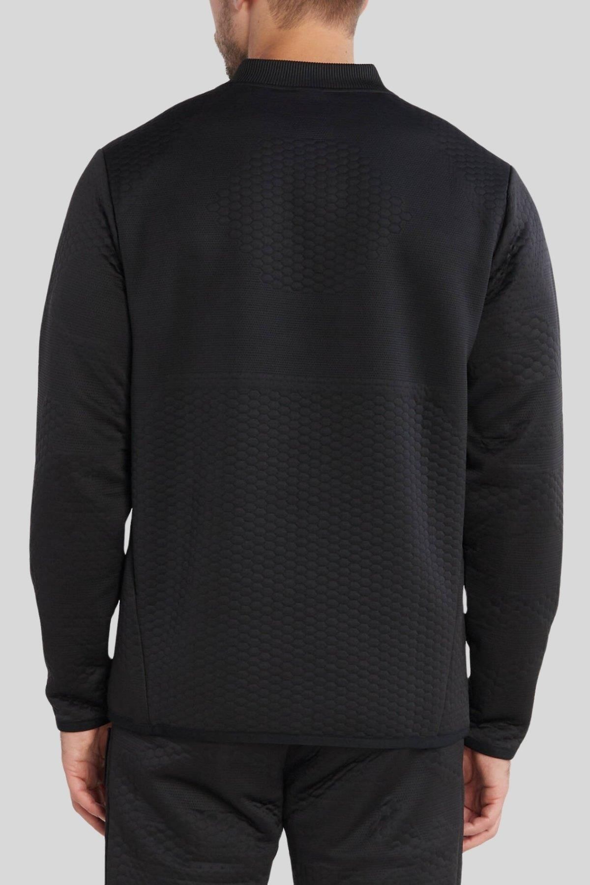 سویشرت مردانه به طور منظم مناسب V NECK پیراهن سیاه BOSS