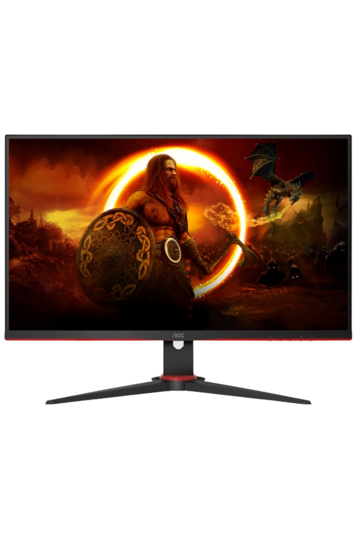 Aoc-Monitor Gaming VA LED AOC 27" Q27G2E, QHD (2560 x 1440), HDMI, DisplayPort, AMD FreeSync,155 Hz,1 ms 1