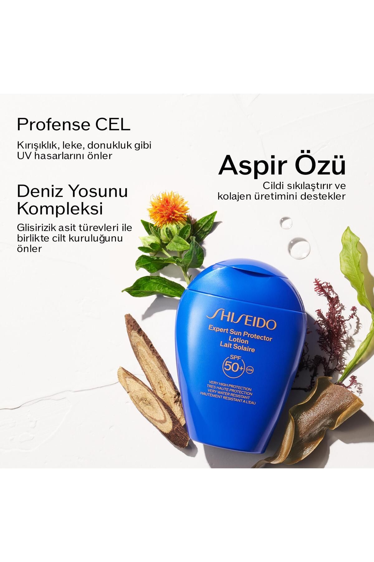 کرم ضد آفتاب بدن لوسیون محافظ GSC BLUE SUN 300 میل Shiseido