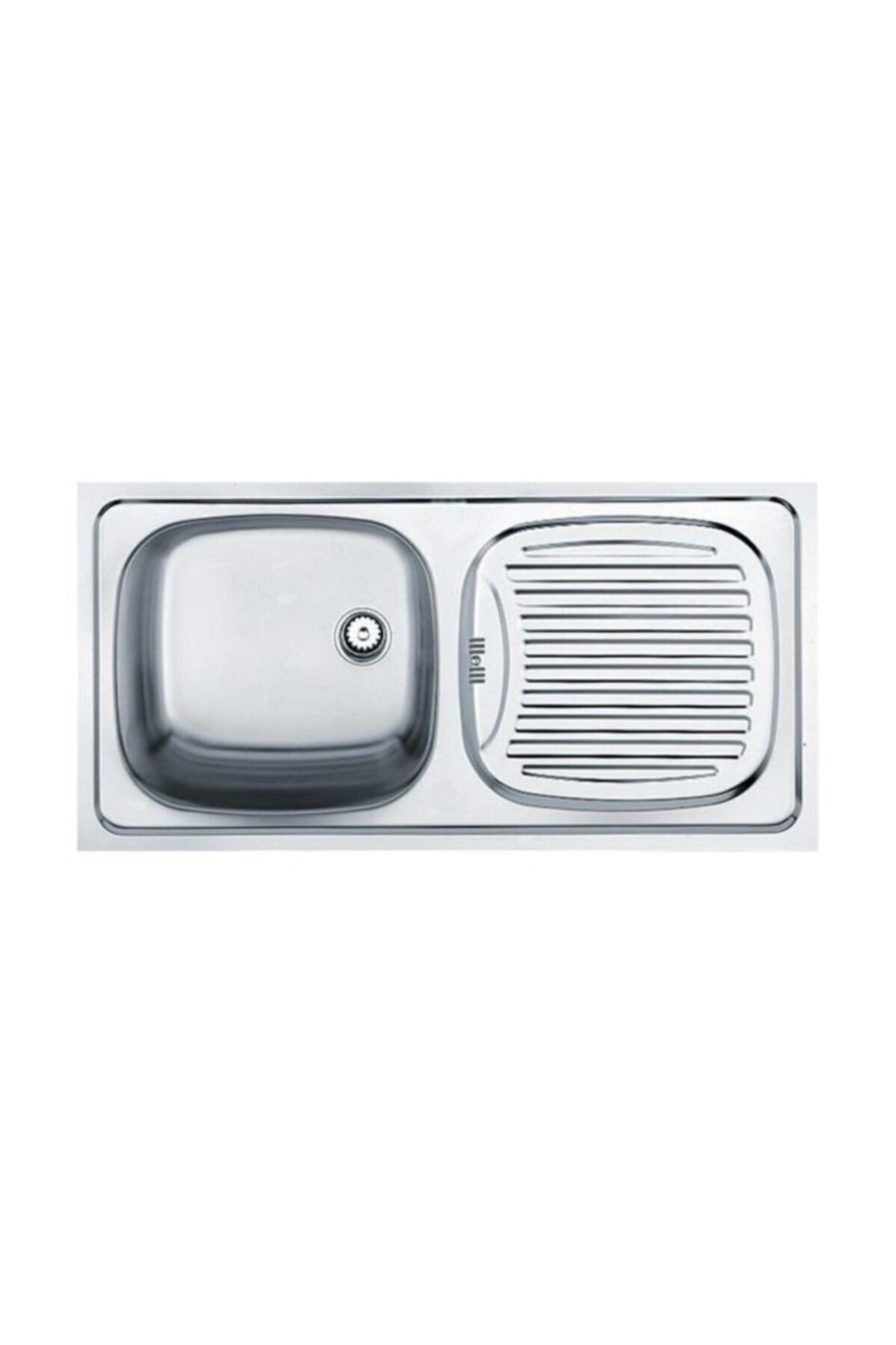 CPA 45 STAINLESS STEEL COUNTERTOP KITCHEN SINK WITH RIGHT DROPPER