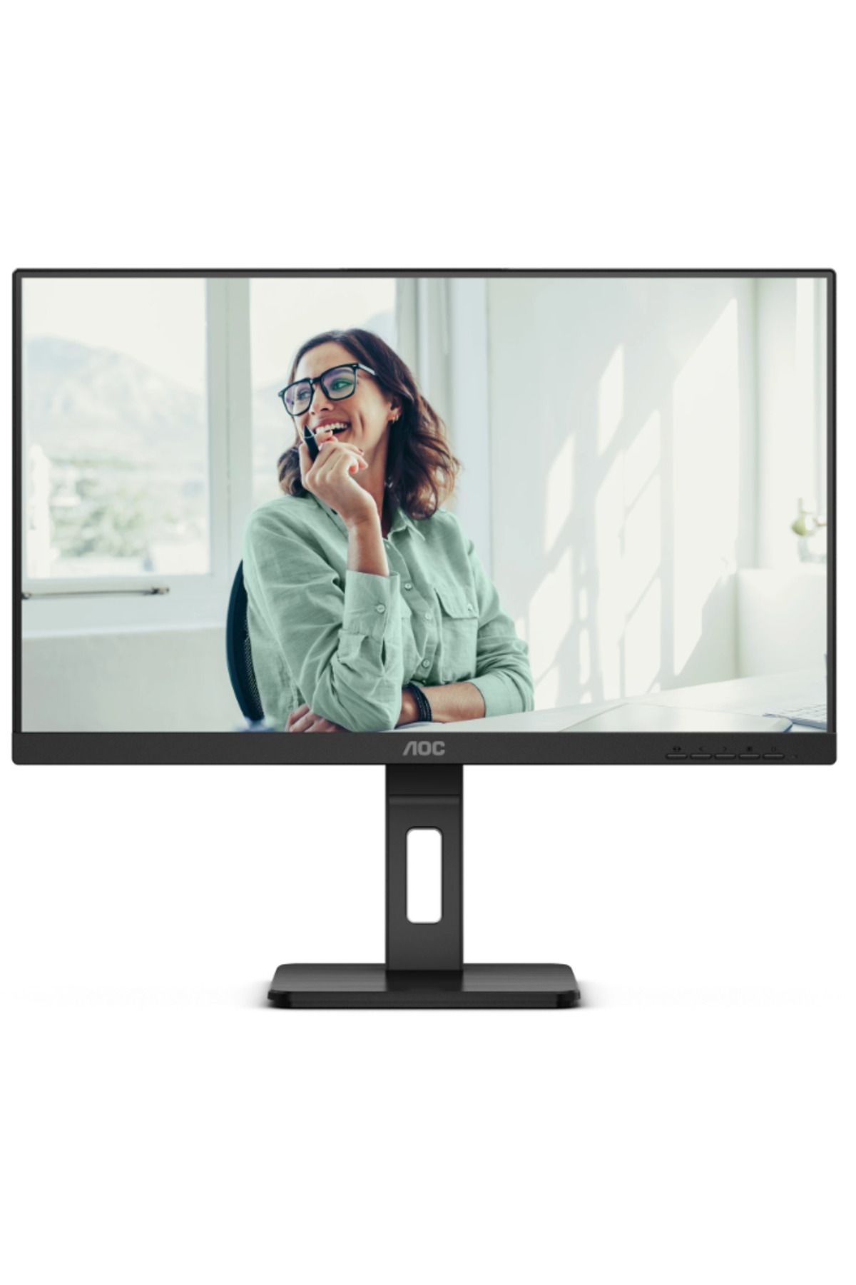 Aoc-Monitor IPS LED AOC 23.8" 24P3CV, Full HD (1920 x 1080), HDMI, DisplayPort, AMD FreeSync, Pivot 1