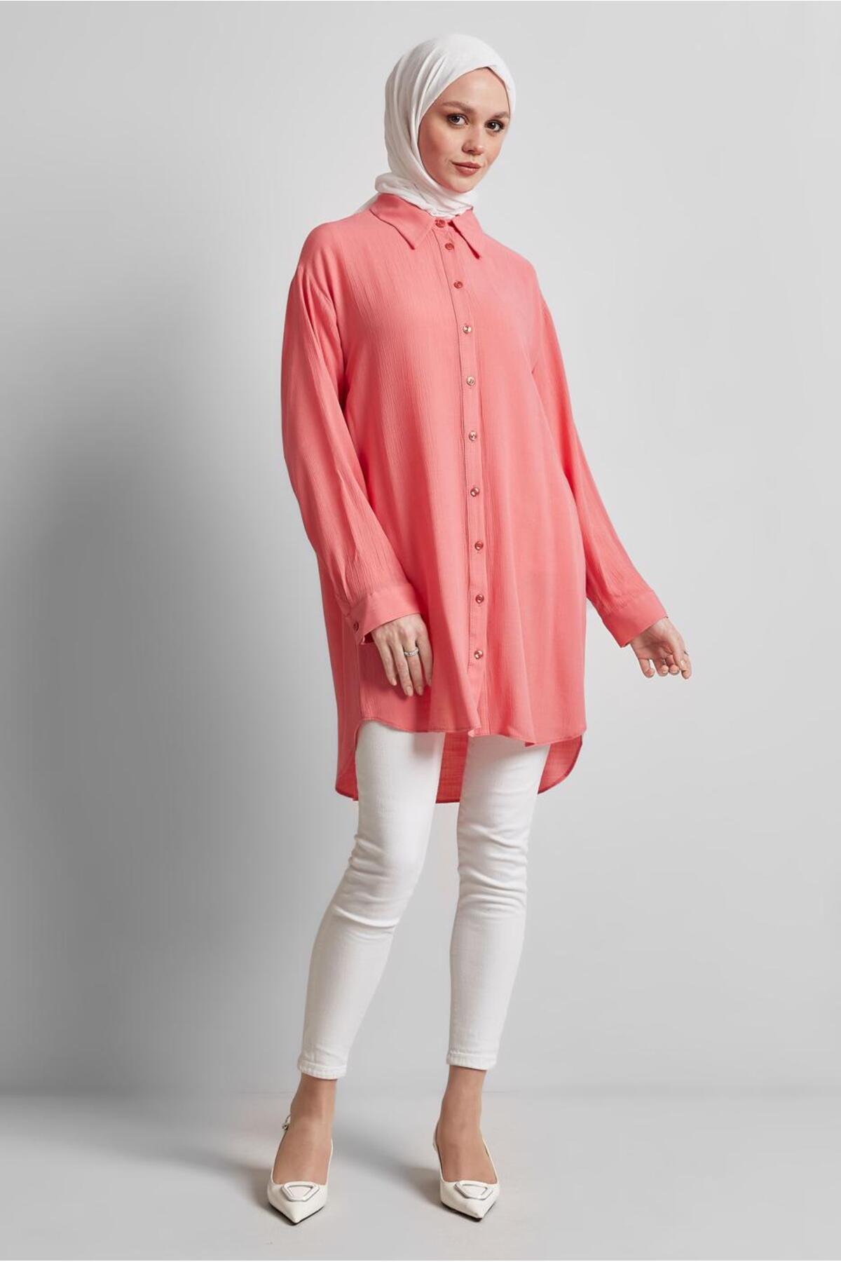 Alvina-Shirt Collar Tunic 44810 3