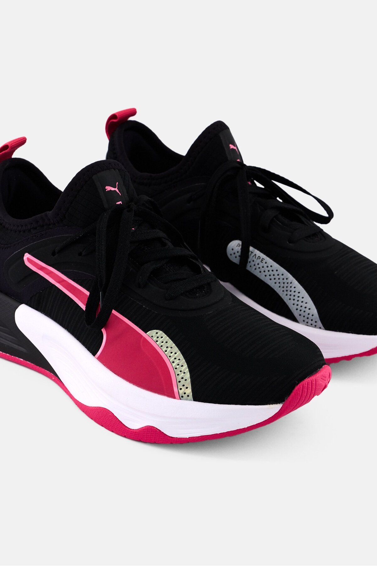 Puma-Women PWR XX Nitro Lace Up Running Shoes, Black 3