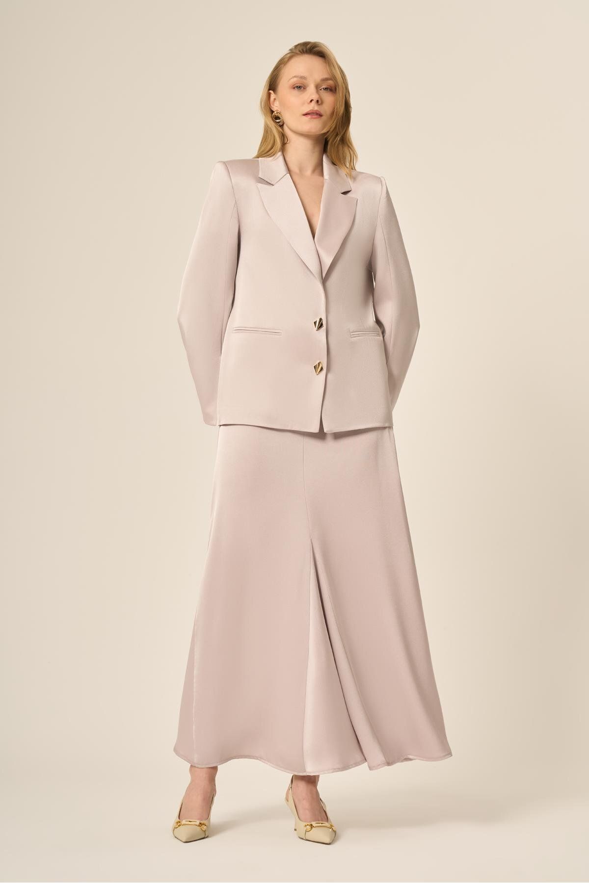 FTZ WOMEN-Women's Skirt Suit Stone 31083 2
