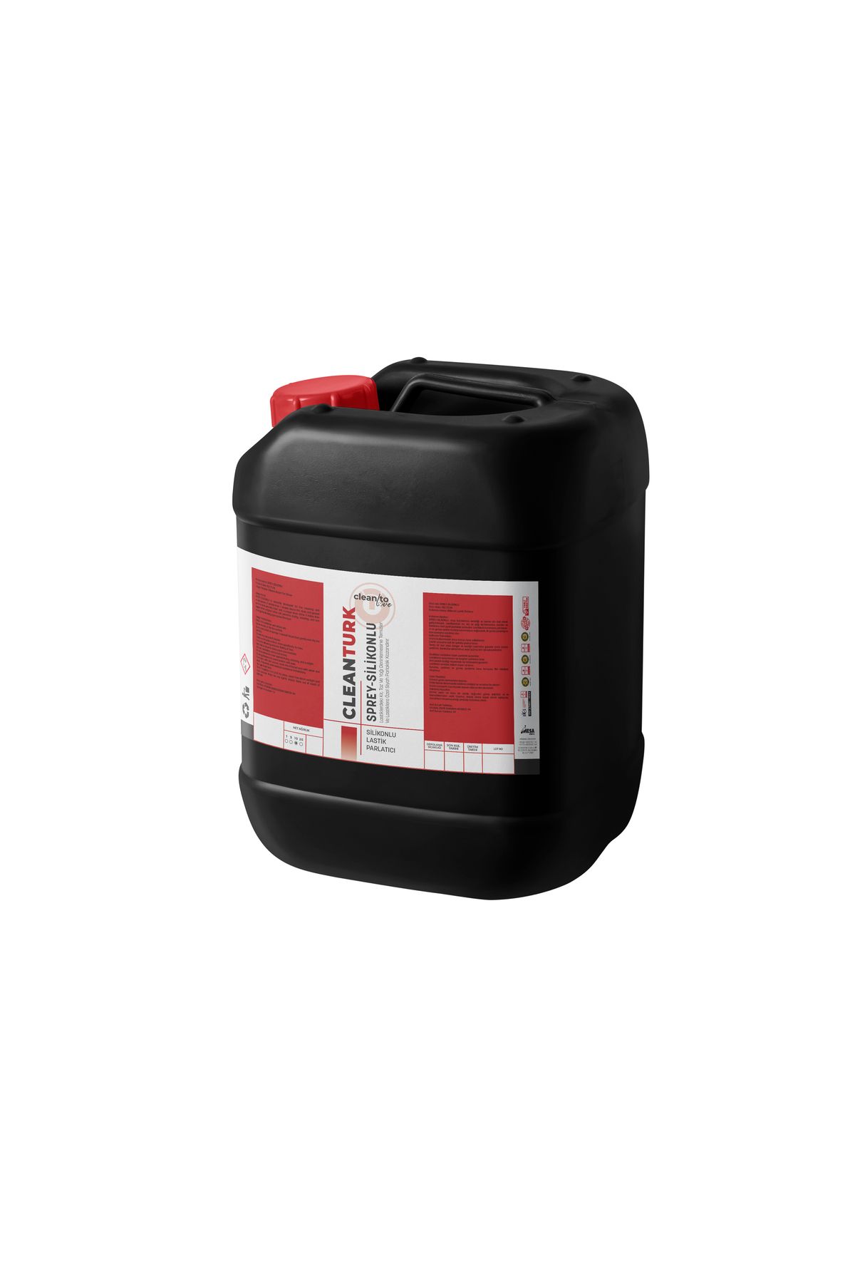 CleanTurk LASPAR Profesyonel Lastik Parlatıcı Otomobil Lastikleri İçin Koruyucu Parlaklık 10 KG