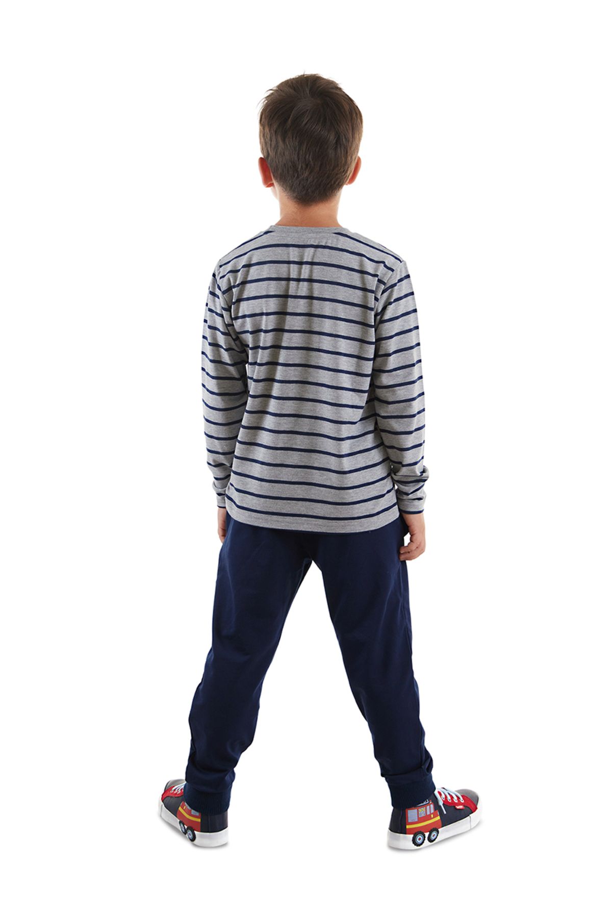MSHB&G-Set aus T-Shirt und Jogginghose mit Traktor-Motiv für Jungen 2