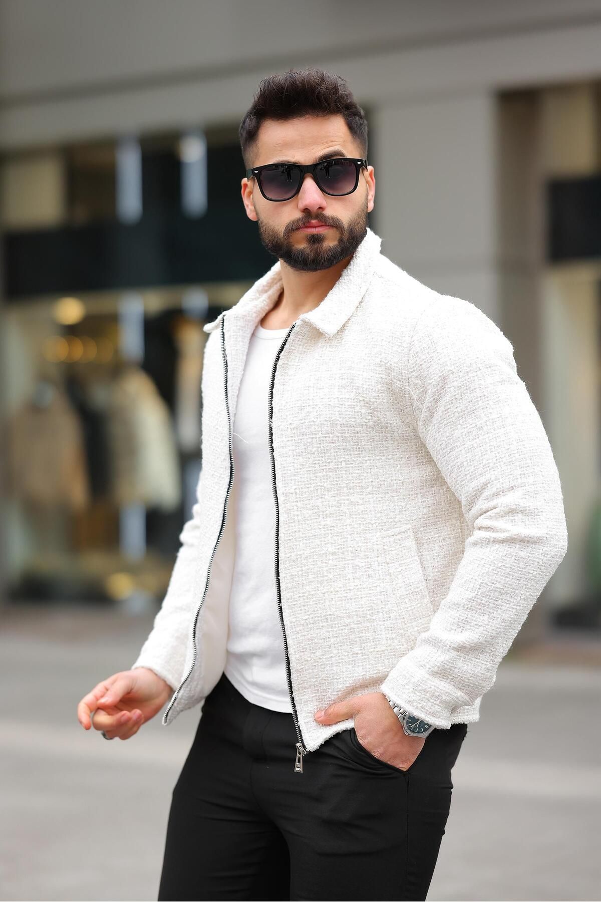 FREED MOND mevsimlik dokulu regular fit ceket