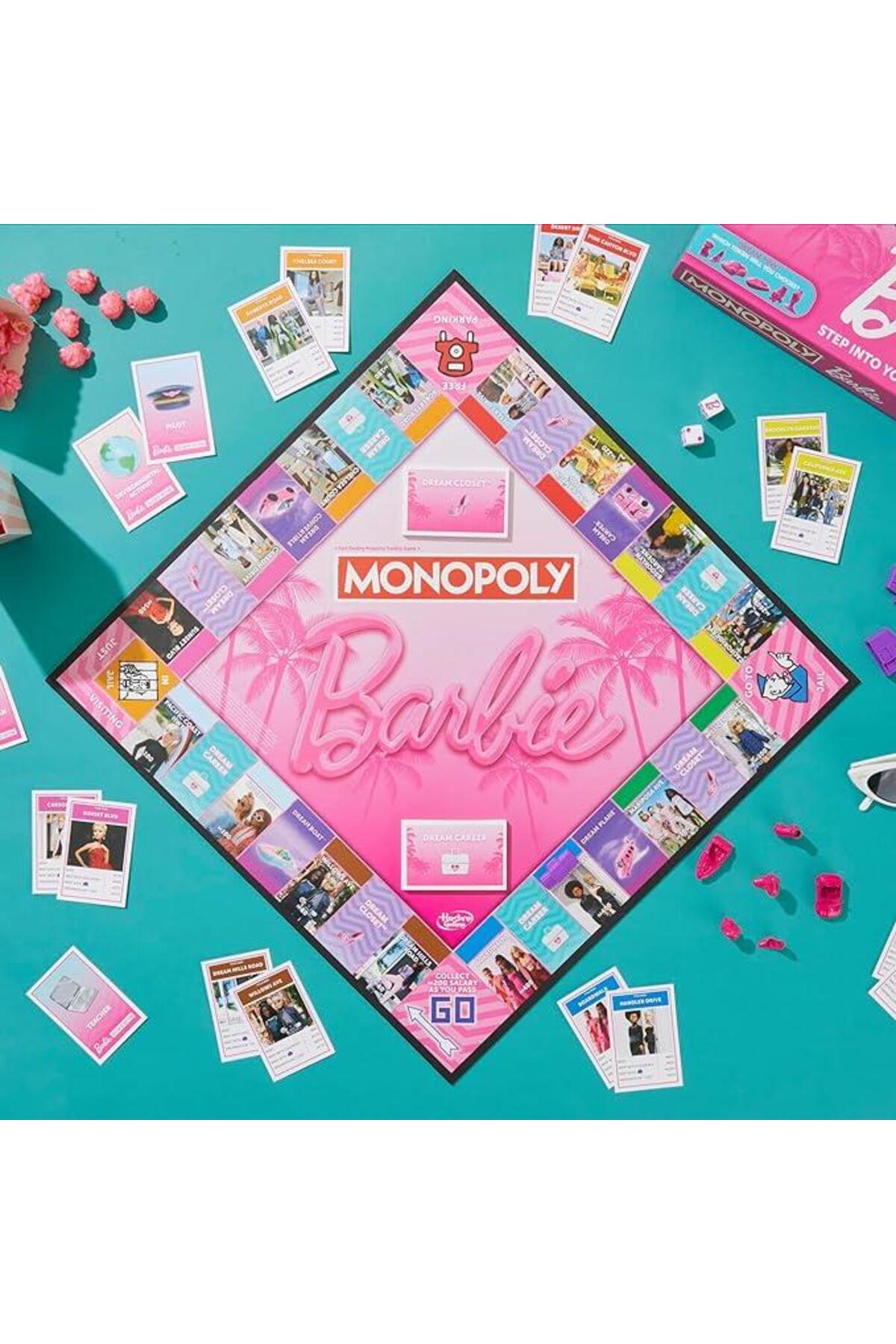 Monopoly Barbie Edition Kutu Oyunu fotoğrafı 3 (önizleme)