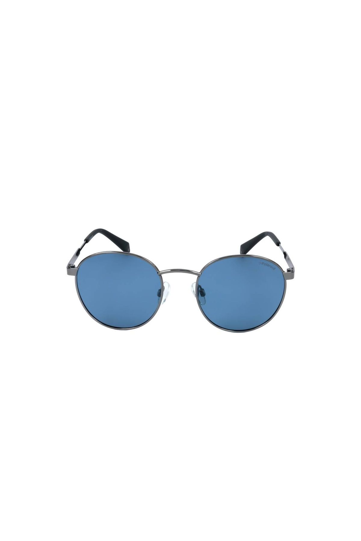 Polaroid-Sluneční brýle PLD 2053/S-PJP-51 Unisex, kulaté s modrými polarizačními skly 1
