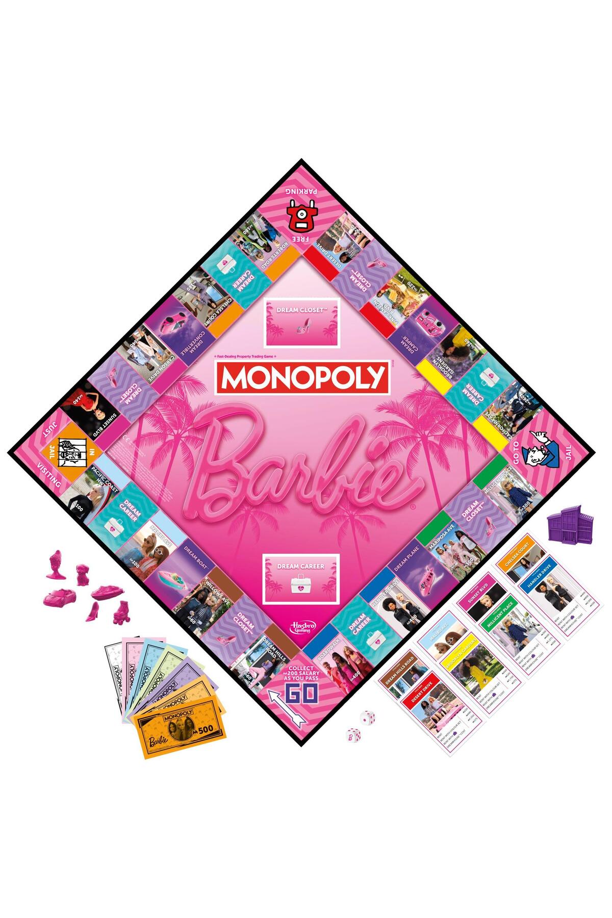 Monopoly Barbie Edition Kutu Oyunu fotoğrafı 2 (önizleme)