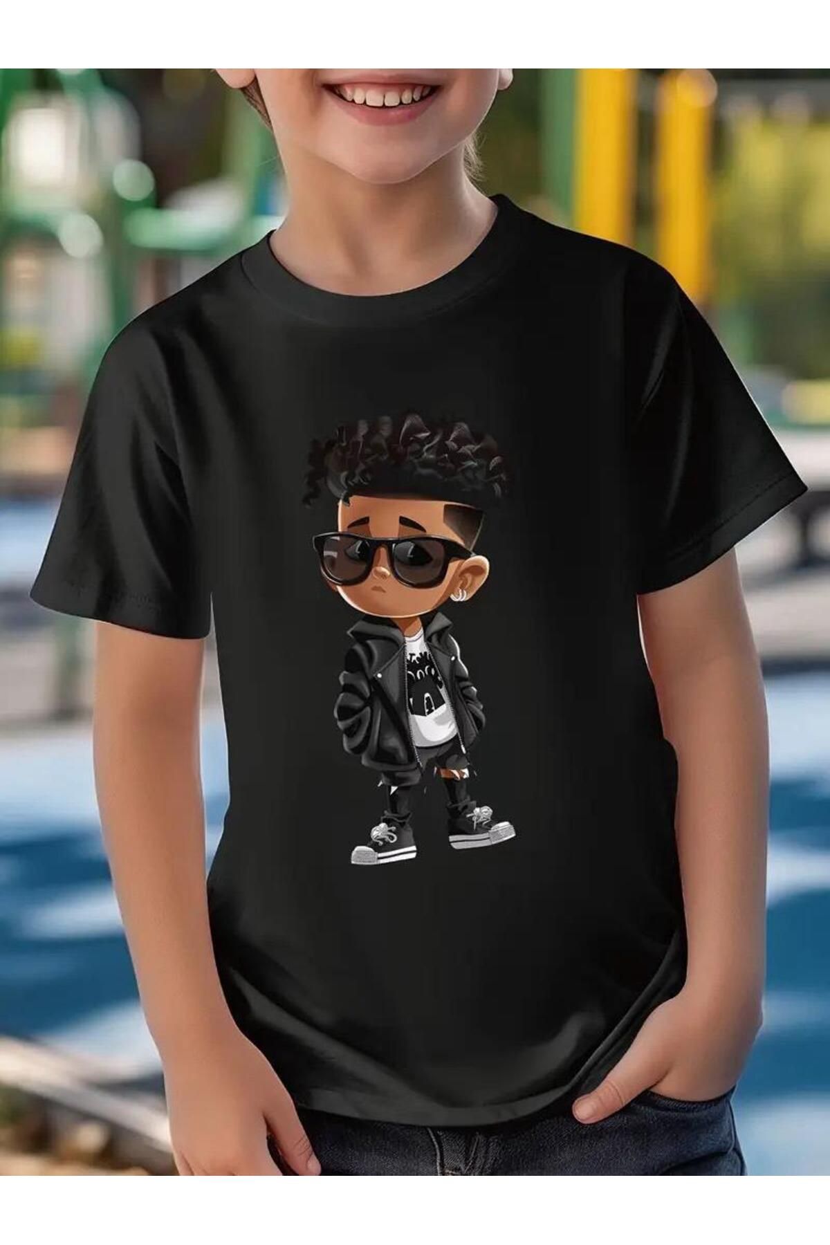 HA HA Baskılı Erkek Çocuk T-shirt