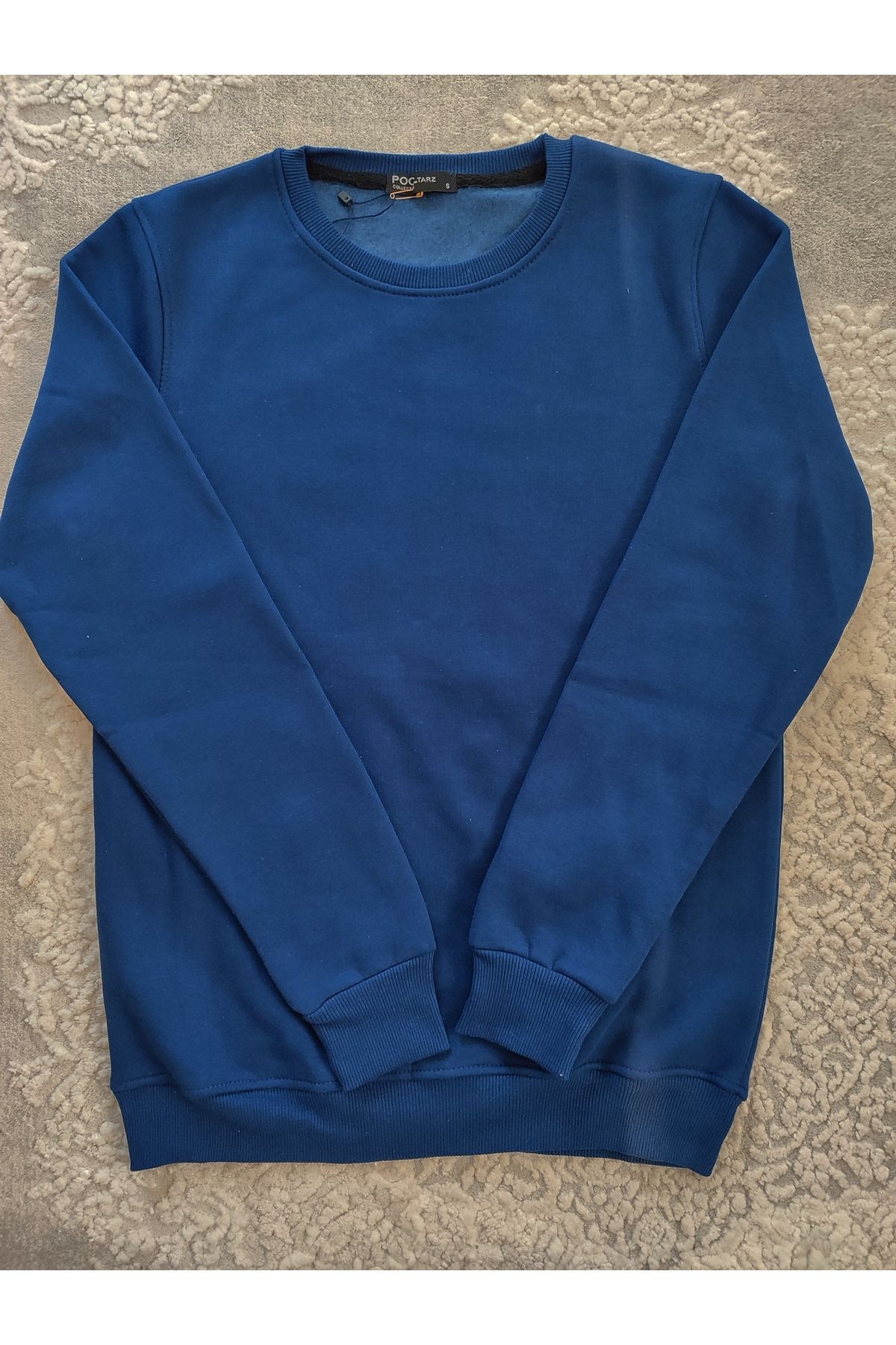 KIYAFET Lacivert Oversize Polar Sweatshirt