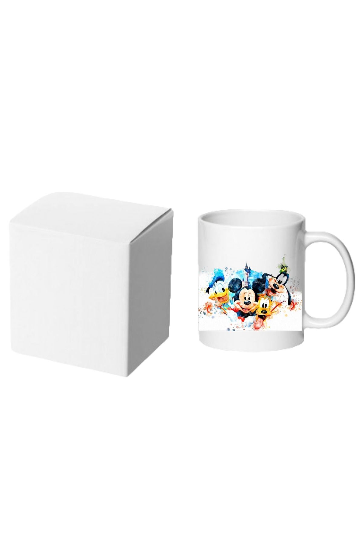 OEM-Personalized white mug Mickey Mouse Clubhouse, Disney, INOVATIX. 330ml 3