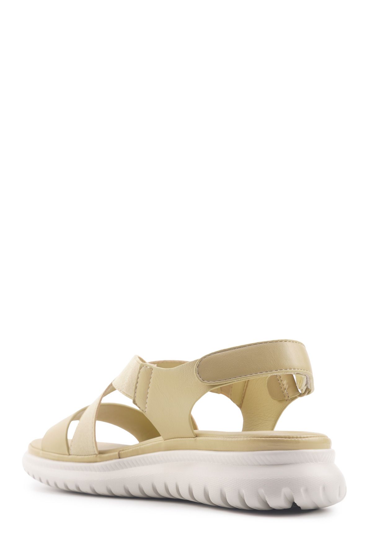 Travel Soft-TRV2576.Z4FX Gelbe Damen-Komfortsandalen 3