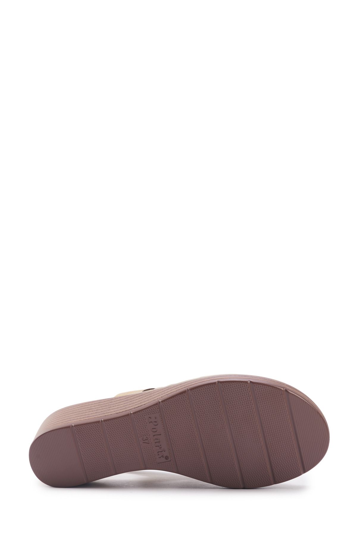 Polaris-166223.Z4FX صندل نسائي مريح باللون الذهبي 4