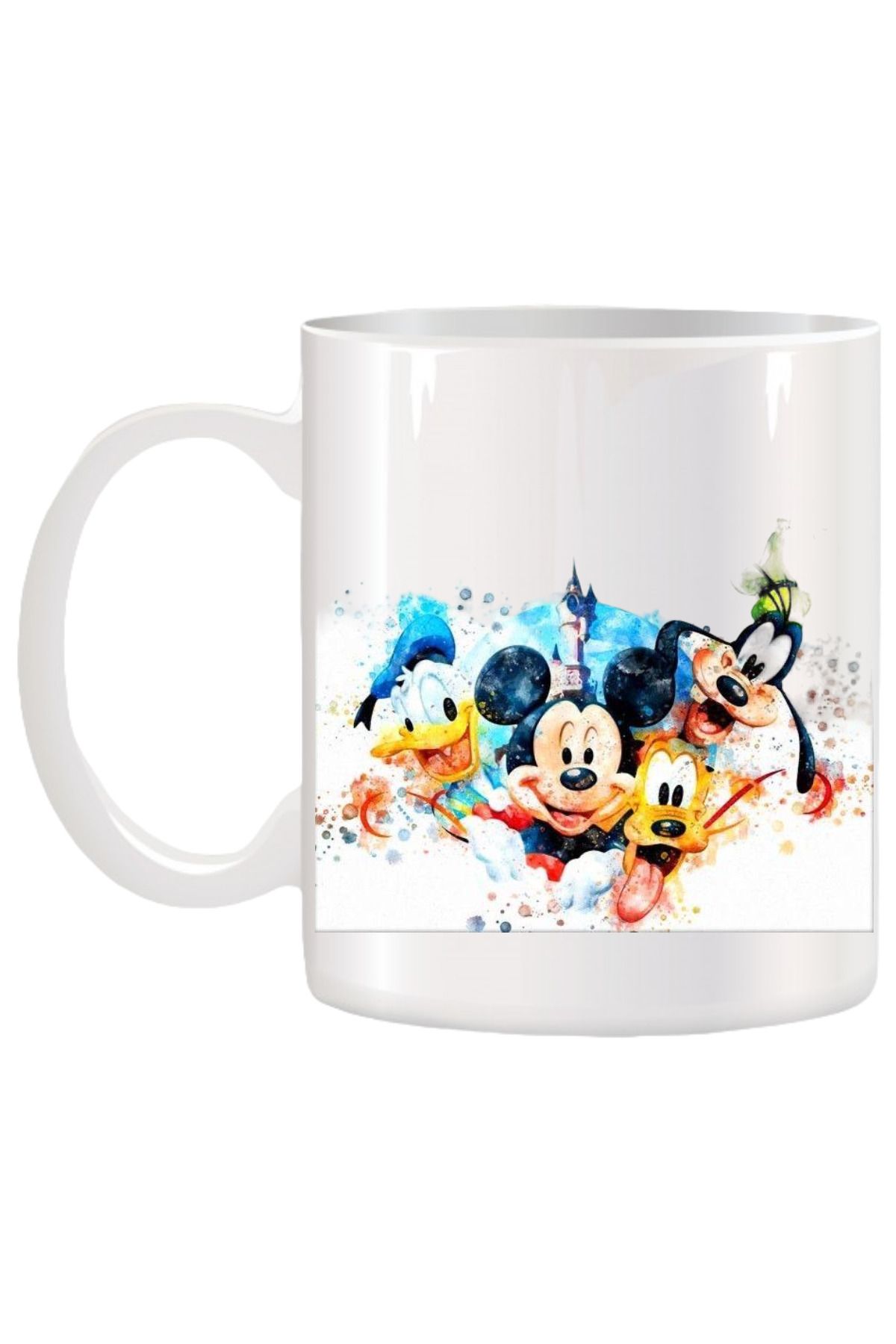 OEM-Personalized white mug Mickey Mouse Clubhouse, Disney, INOVATIX. 330ml 2