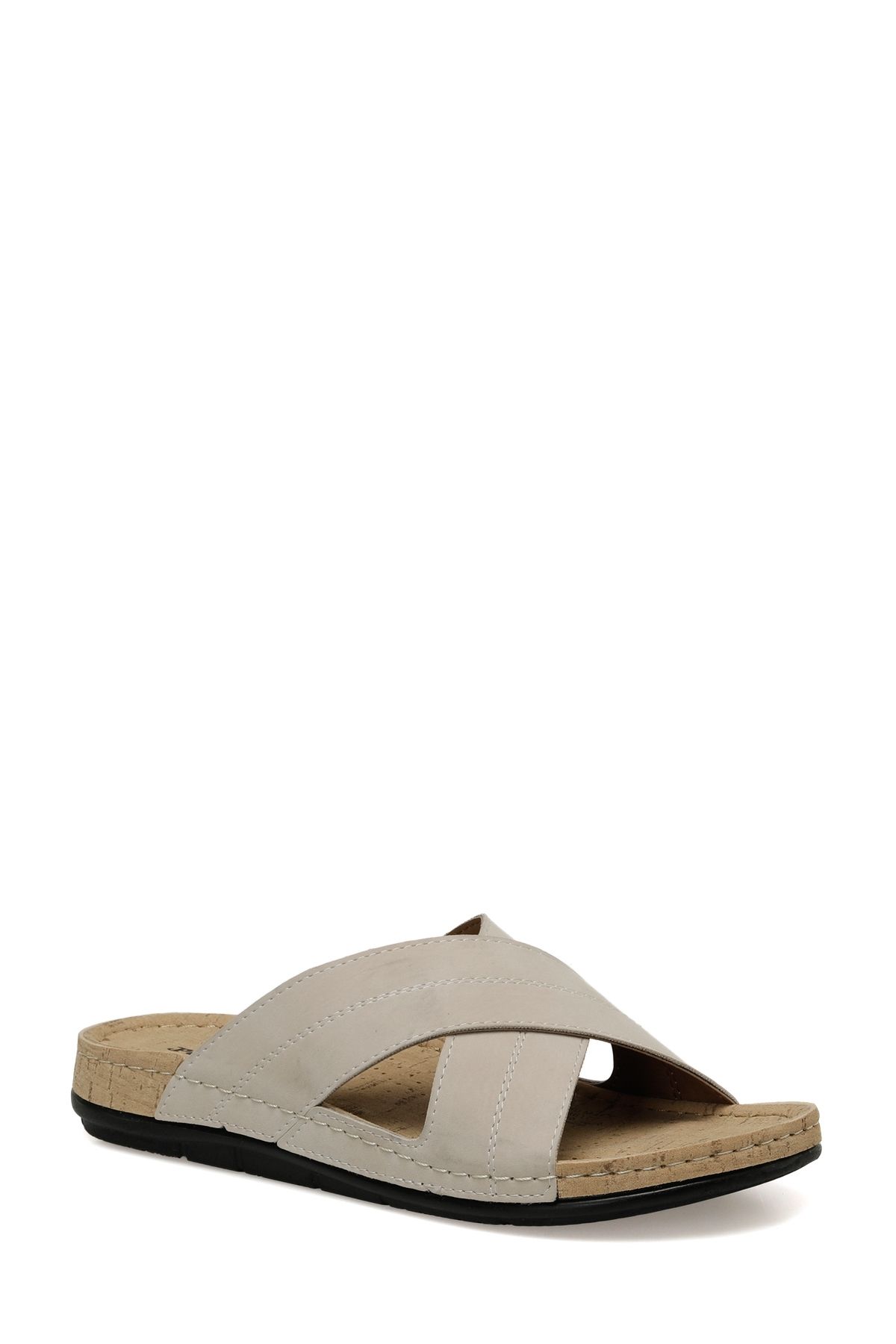 Polaris-406150 .M4Fx Beige Men's Slippers 2