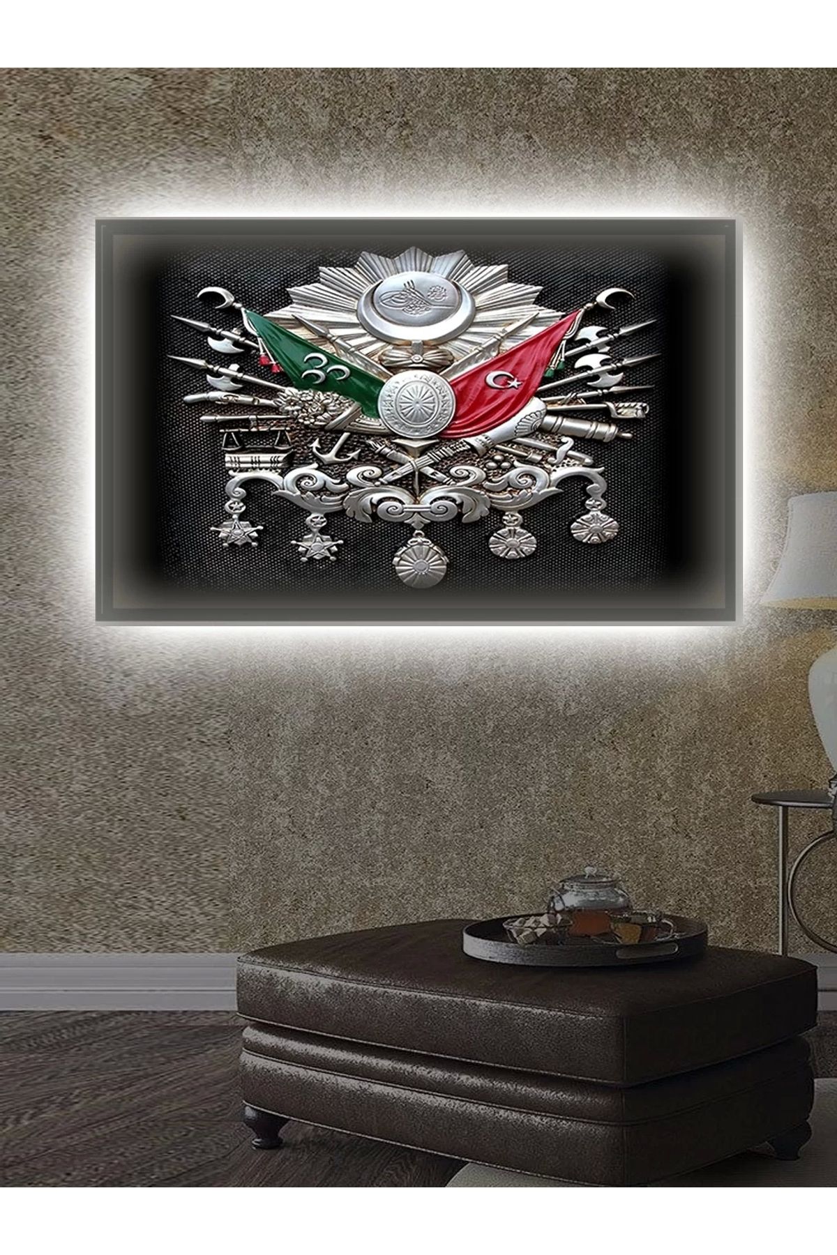 feifei Led Işıklı Osmanlı Amblemi (misafir Odası)