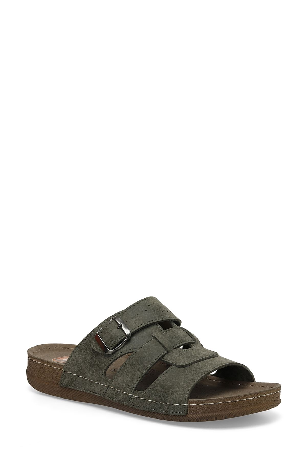 Polaris-406141M4FX Khaki Kapcie Męskie 2