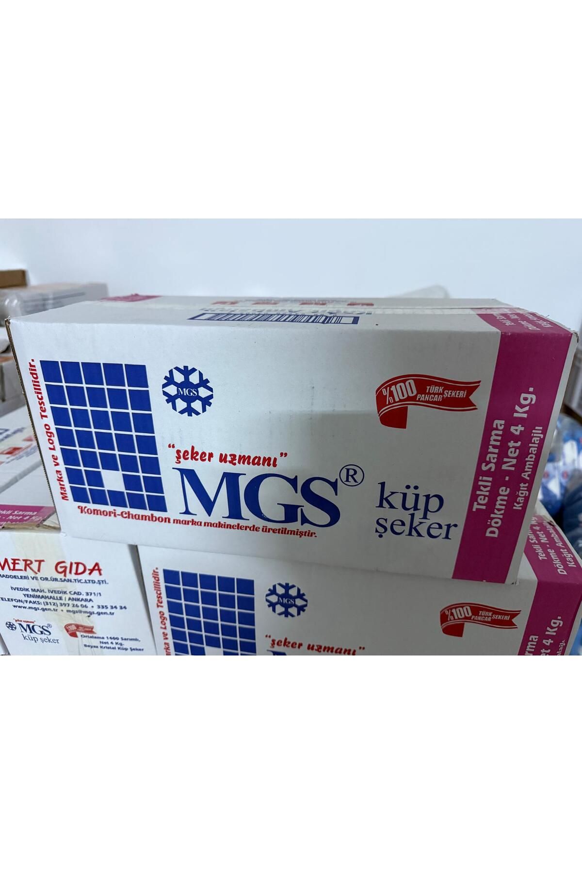 Mgs SARGILI ŞEKER 4 KG KAĞIT