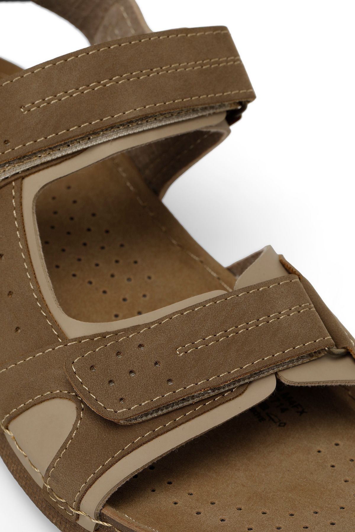 Polaris-406159 .M4FX Nerzfarbene Herrensandalen 7