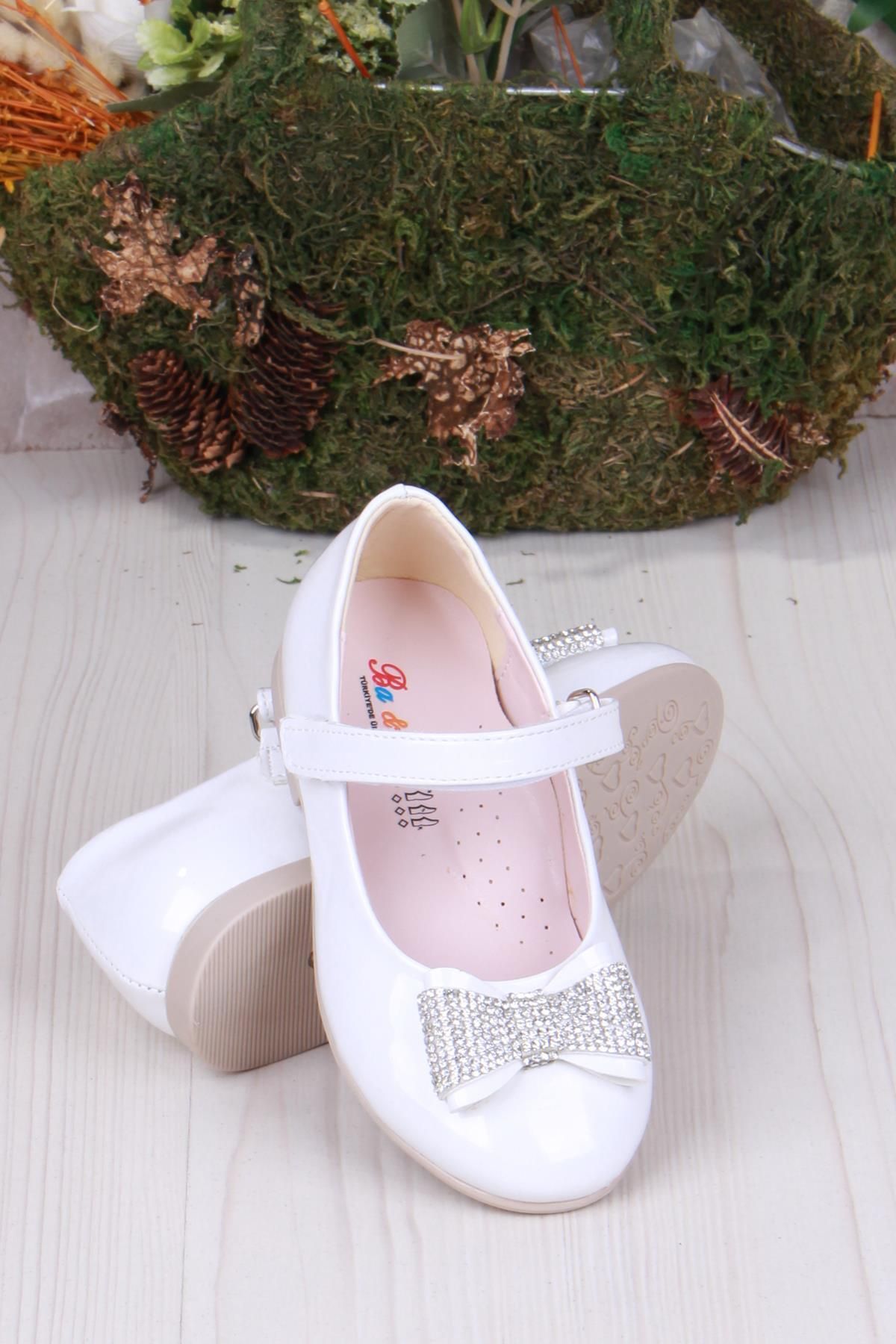 fort-030162   Comfortable Anatomical Girl's Ballerinas 4