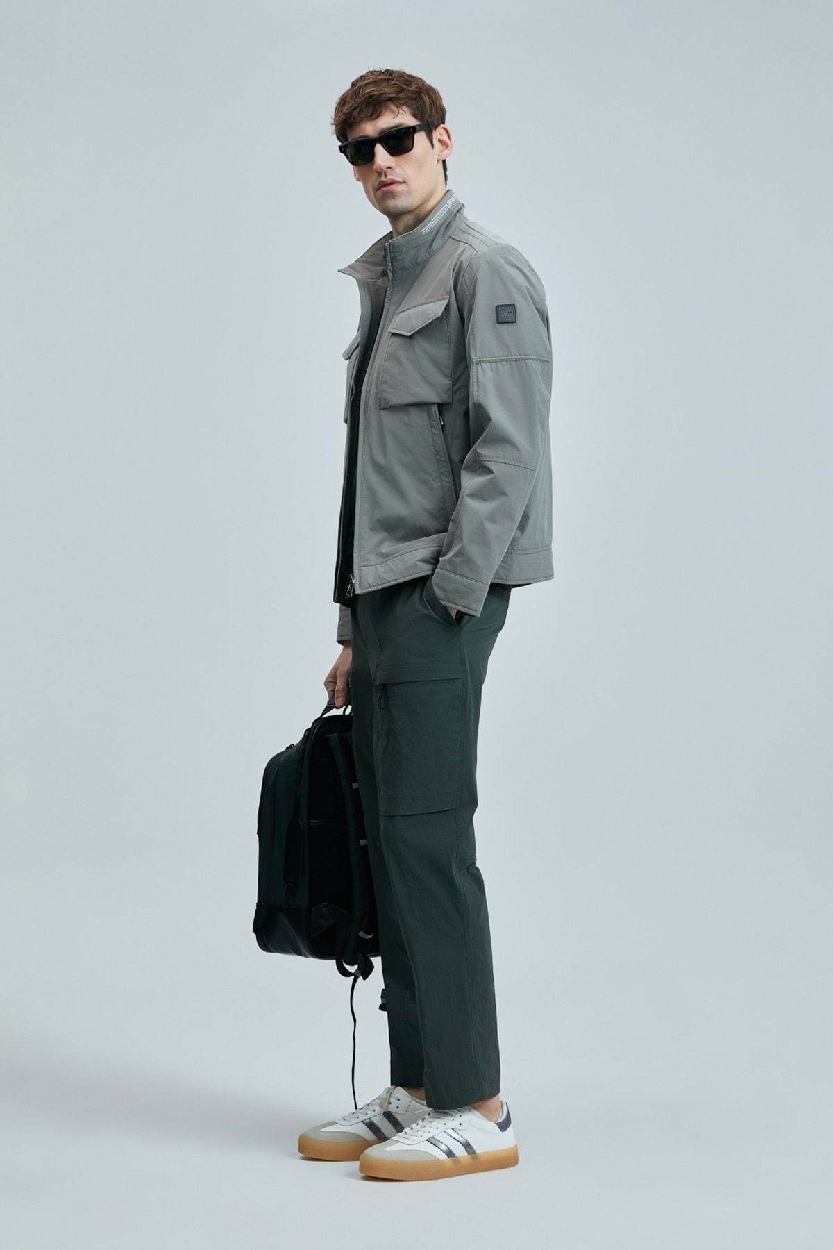 Lufian-111120066 Scott Seasonal Men's Coat Green 3