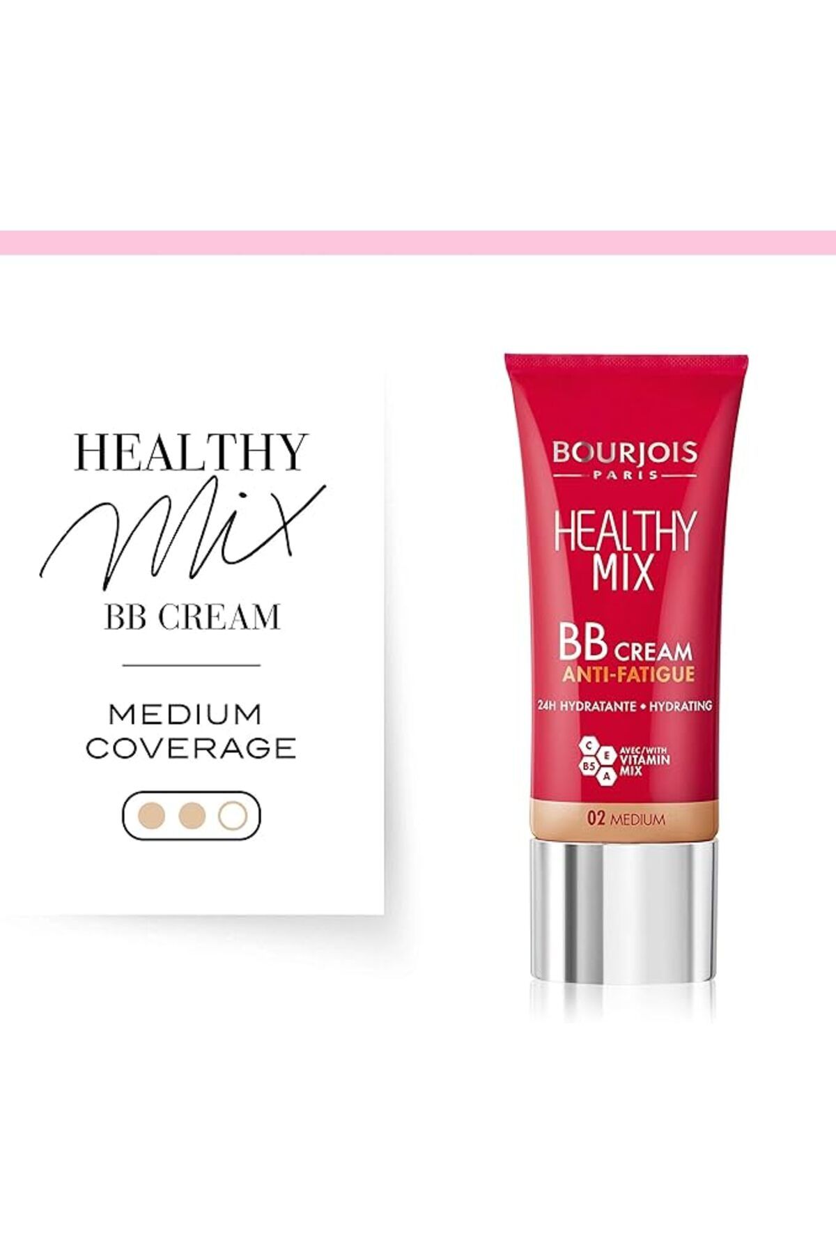 Bourjois-Bourjois Healthy Mix Anti-Fatigue BB Cream 01 Light 30ml 3