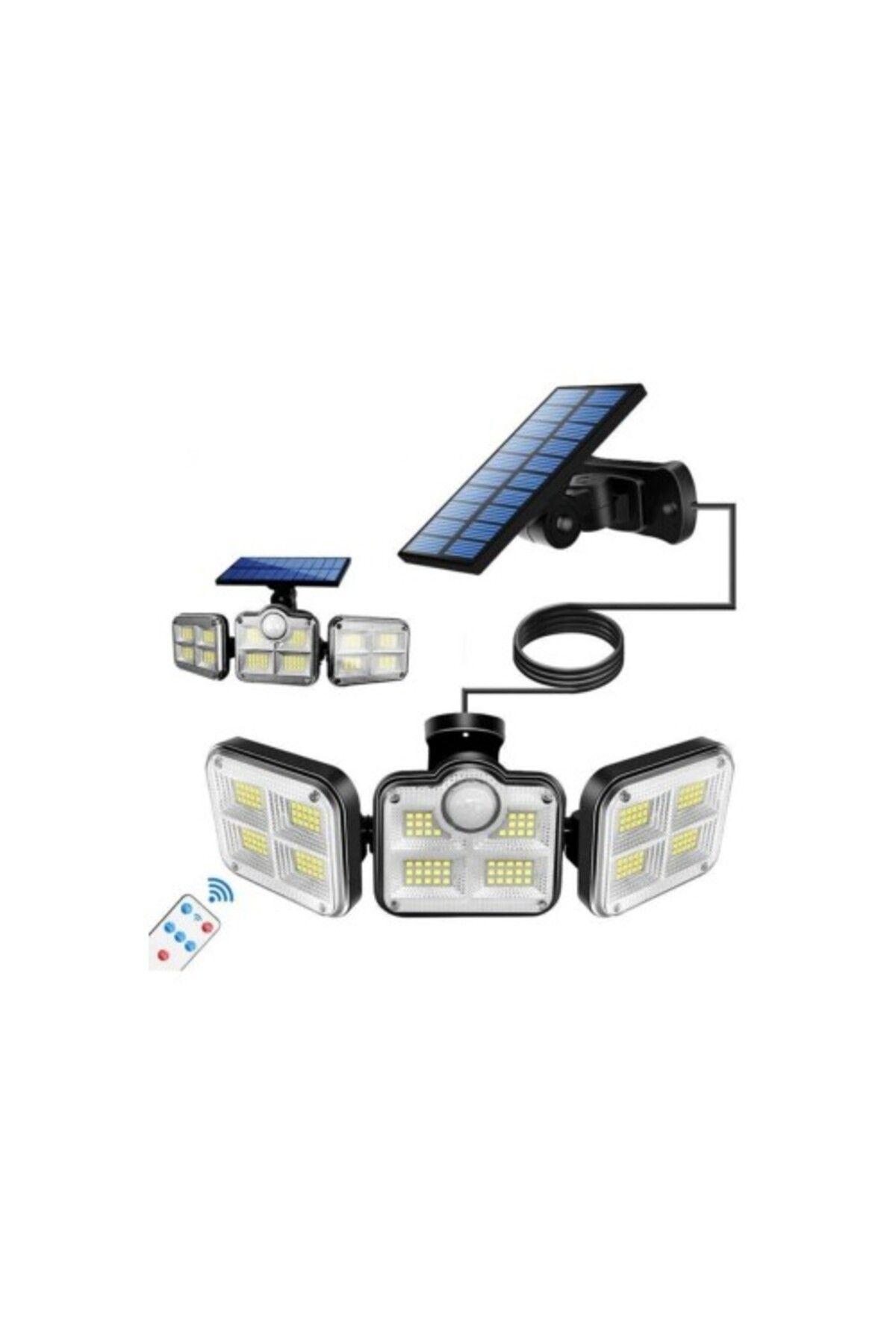 BYR Fırsat Byr Uzaktan Kumandalı 122 Led Sensörlü Bahçe Lambası Yeni