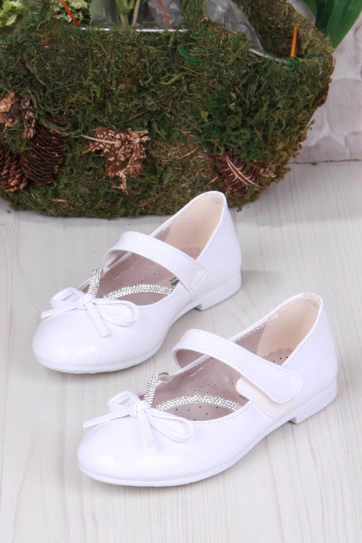 fort-018301   Comfortable Anatomical Girl's Ballerinas 3