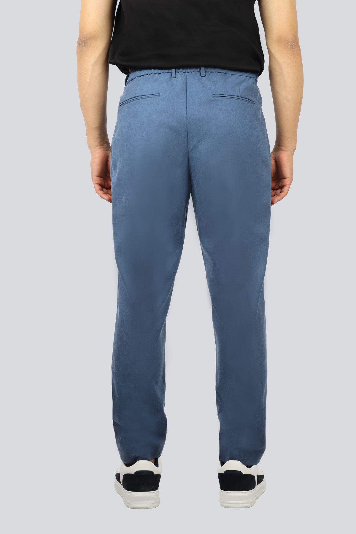 شلوار مردانه برش روزمره کم رنگ CHINO BLUE 50534995 425 BOSS