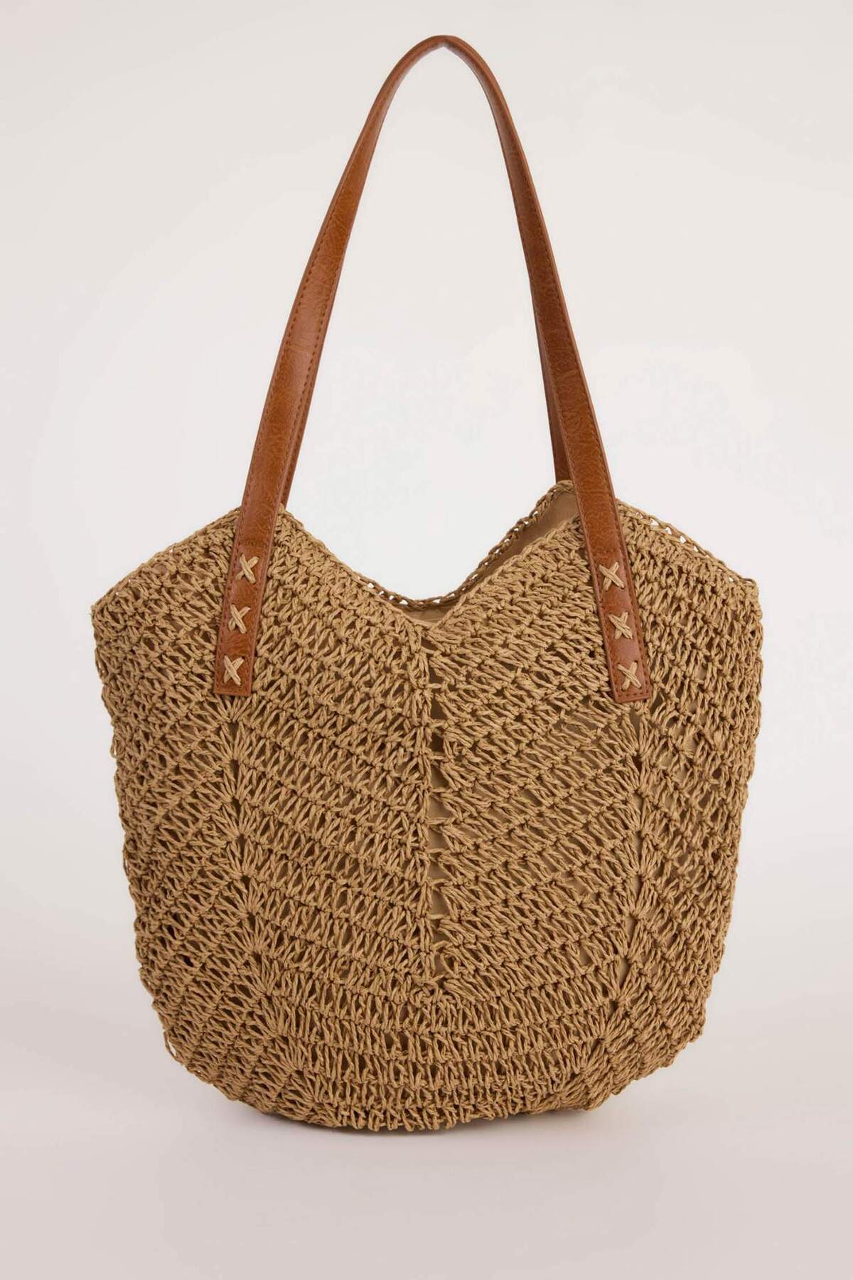DeFacto-Women's Straw Shoulder Bag E1412Axns 5